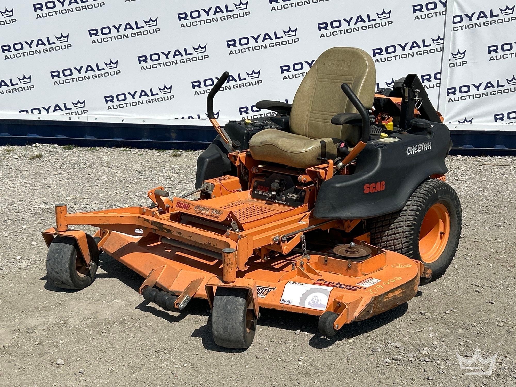 2017 Scag SCZ72V Cheetah 72in. Zero Turn Commercial Mower (A64194)