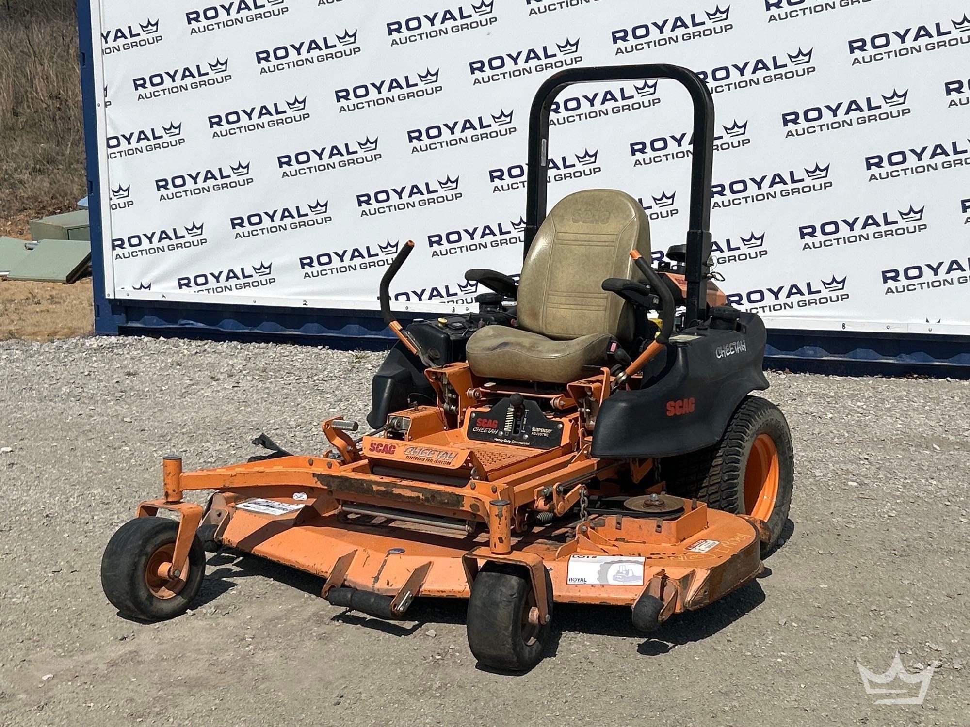 2017 Scag SCZ72V Cheetah 72in. Zero Turn Commercial Mower (A64194)