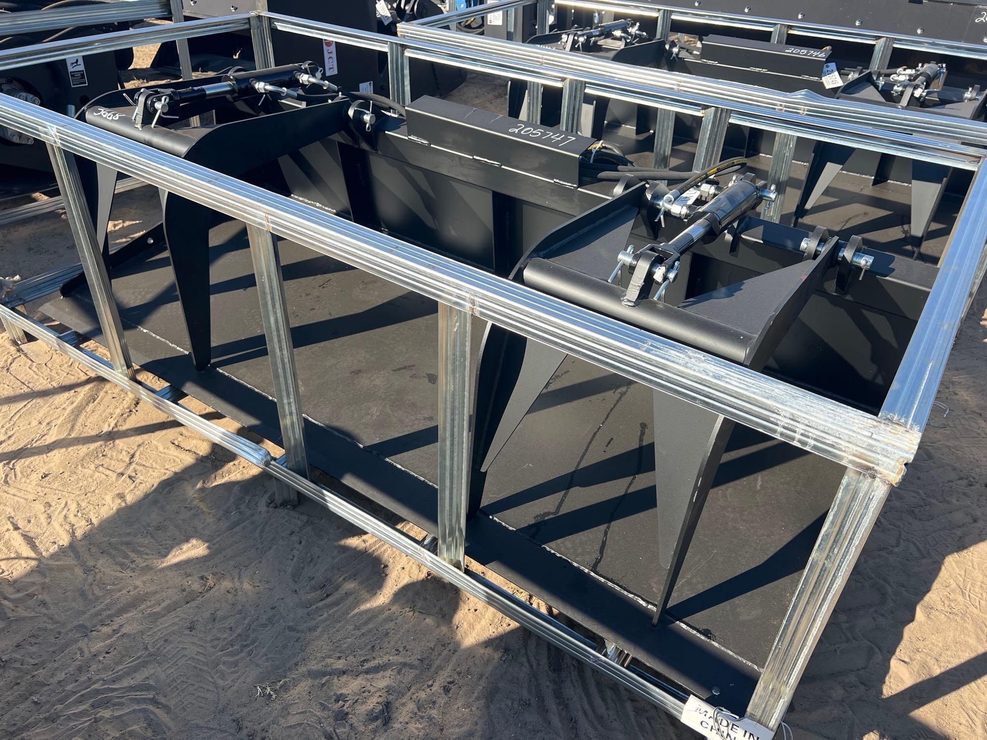 UNUSED JCT 84" HYD GRAPPLE BUCKET (A57193)