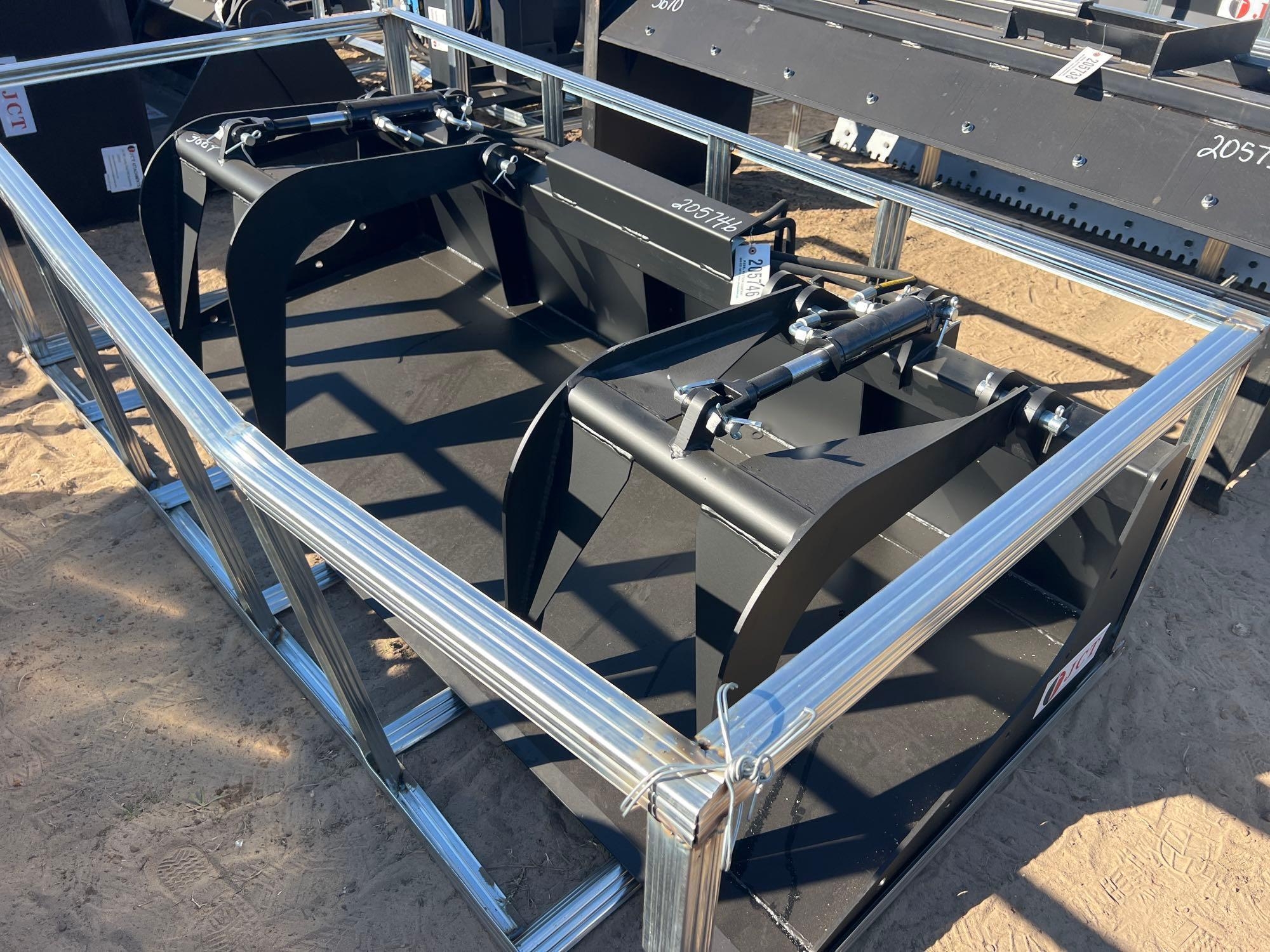 UNUSED JCT 84" HYD GRAPPLE BUCKET (A57193)