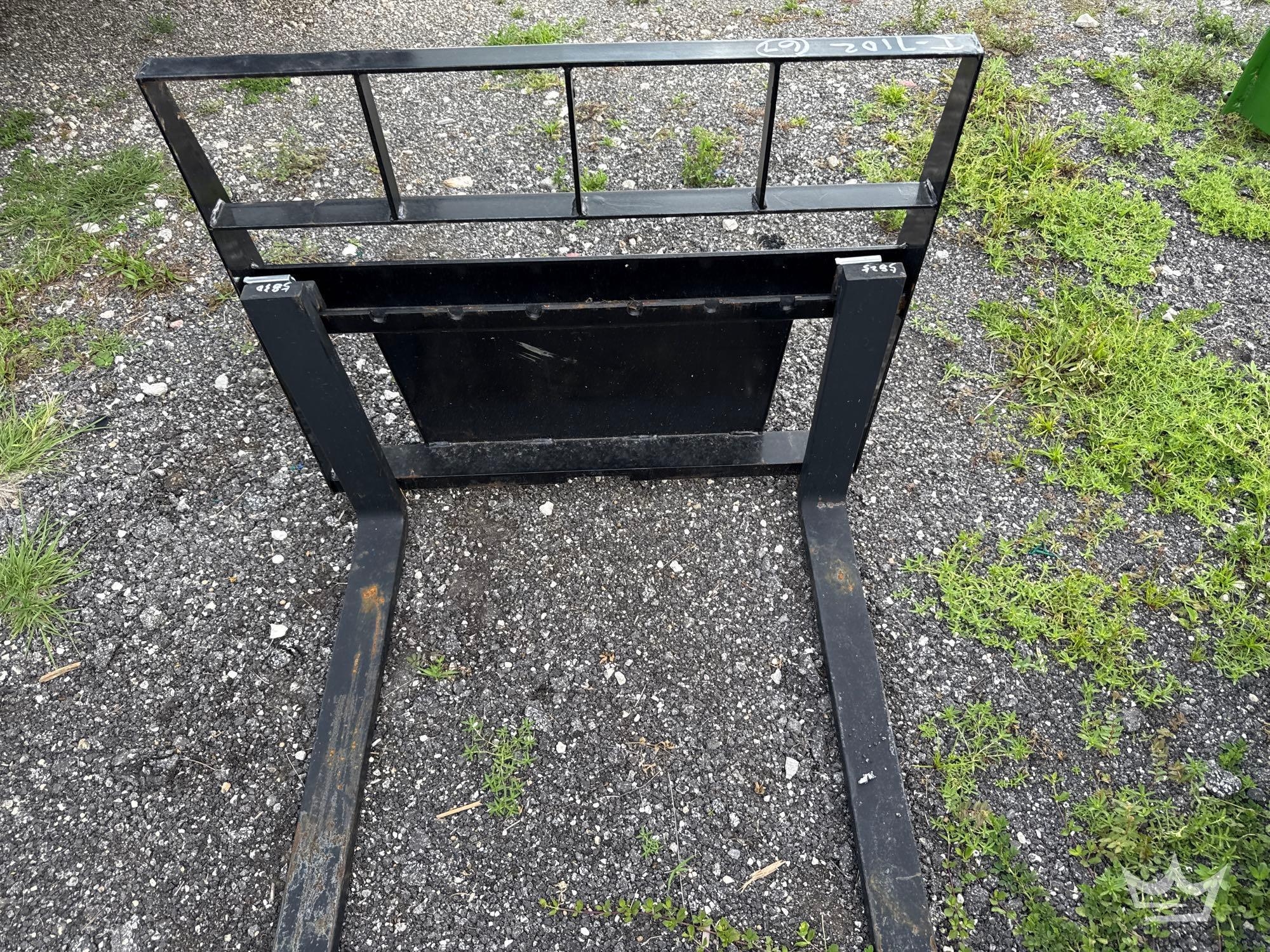 2025 Kivel Fork and Frame Mini Skid Steer Attachment (A59228)