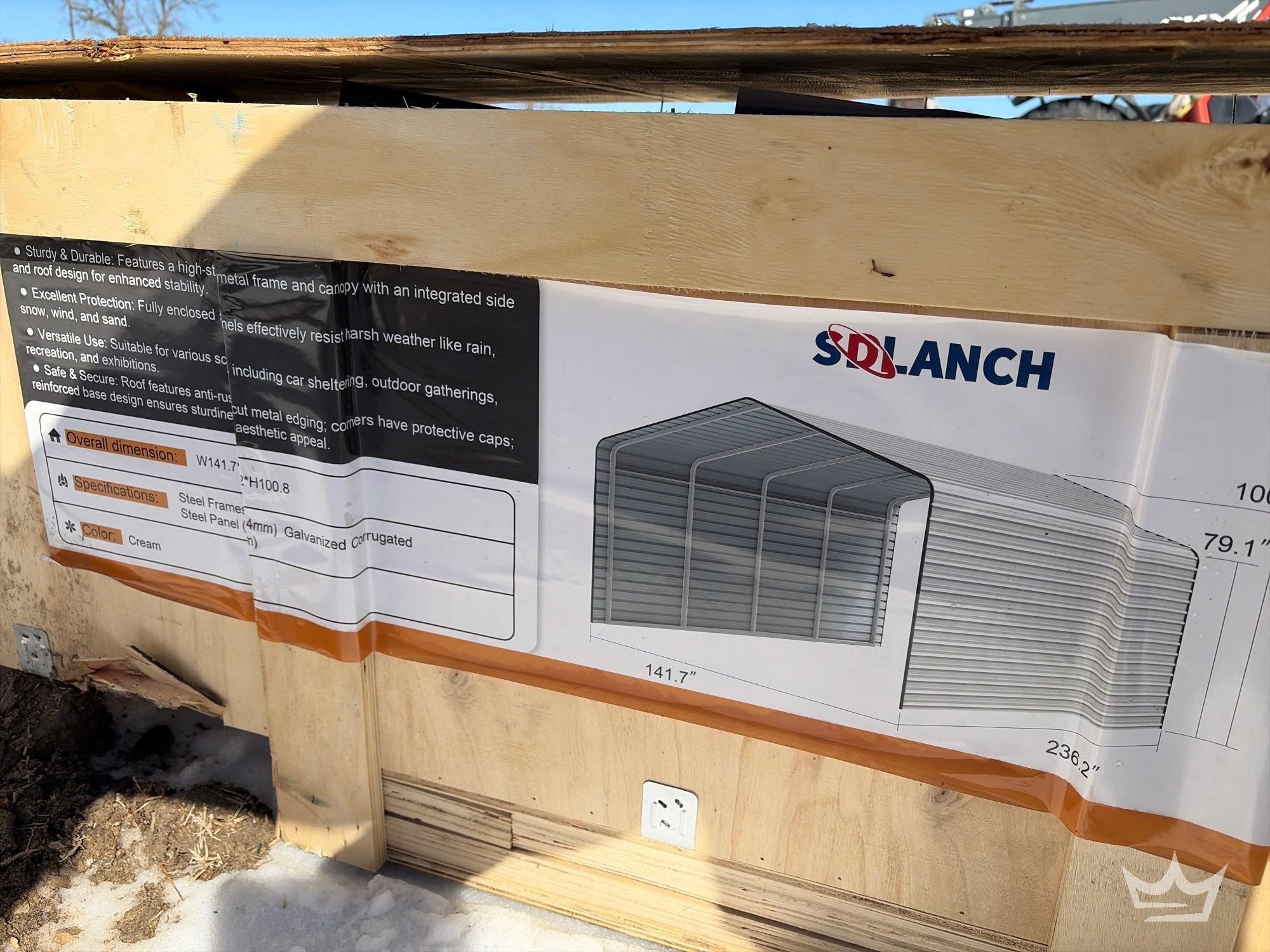 2025 SDLANCH SDLC1220 High End Carport (A60352)