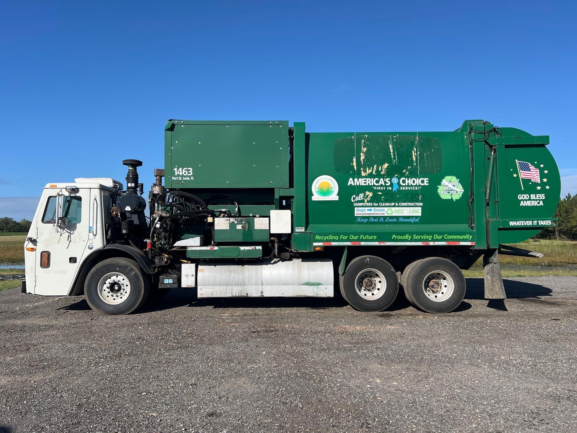 2015 MACK ELITE LEU633 GARBAGE TRUCK (A51406)