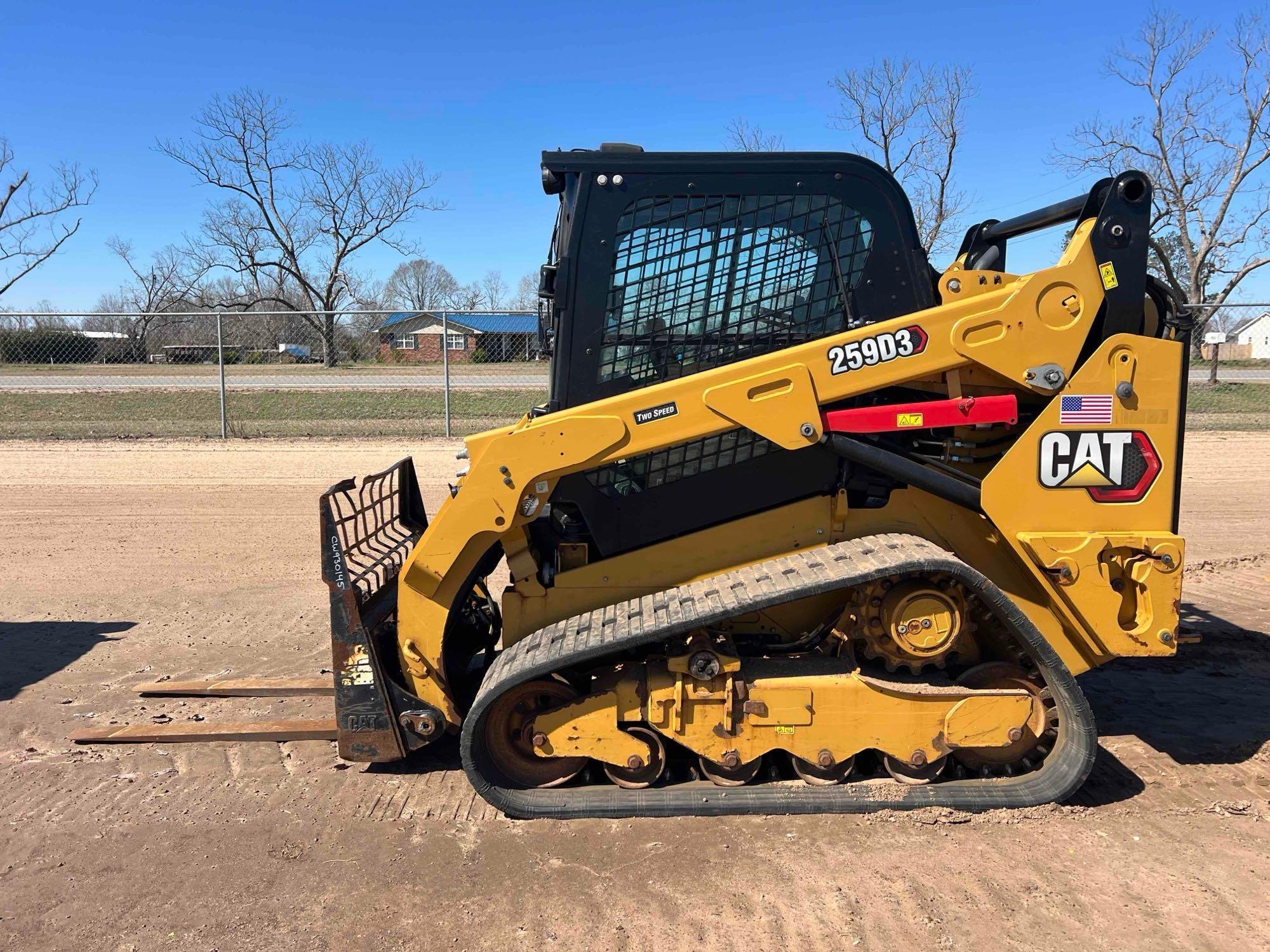 2023 CATERPILLAR 259D3 SKID STEER (A65053)