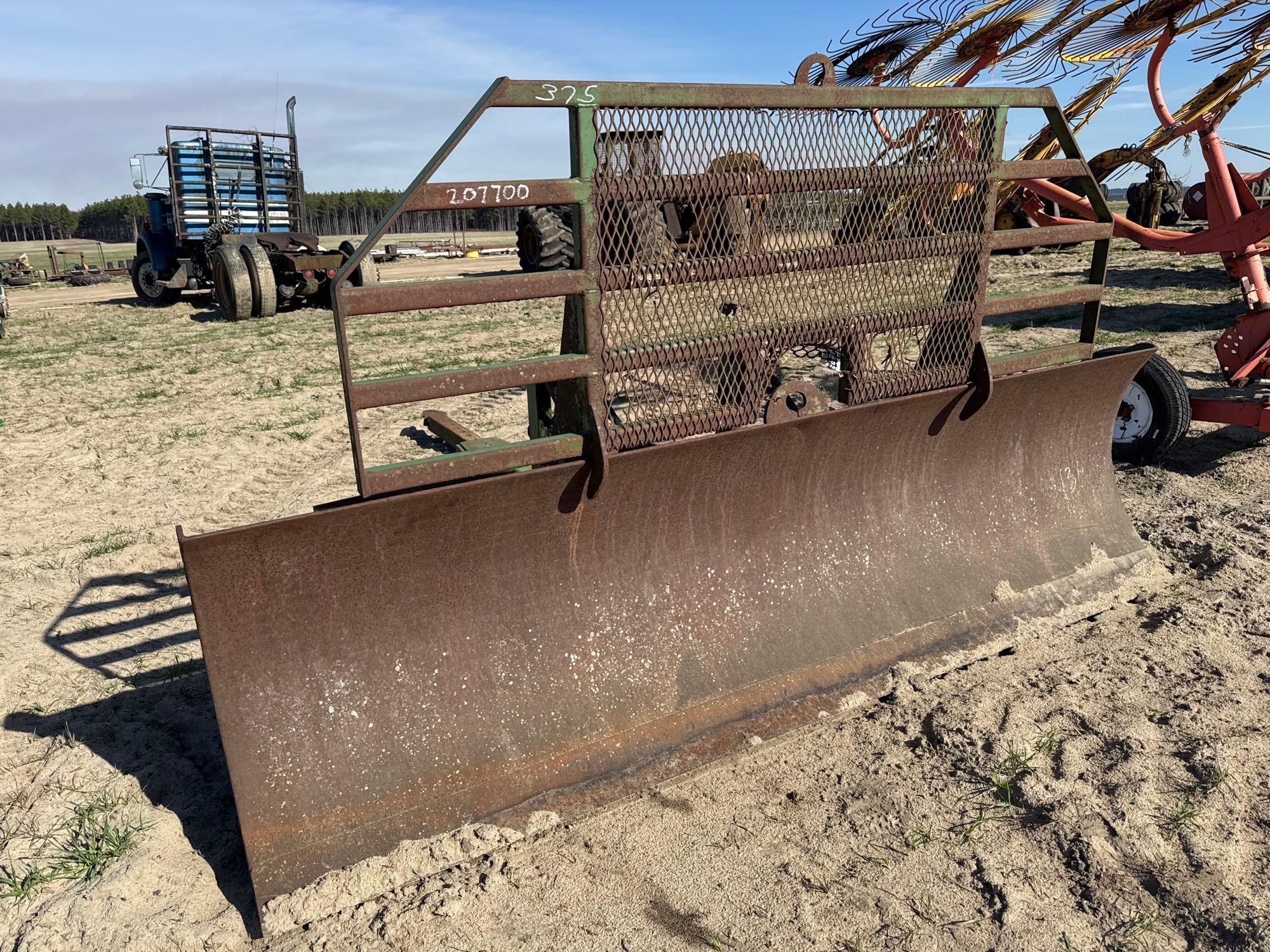 JOHN DEERE FRONT MOUNT PUSH BLADE (A63290)