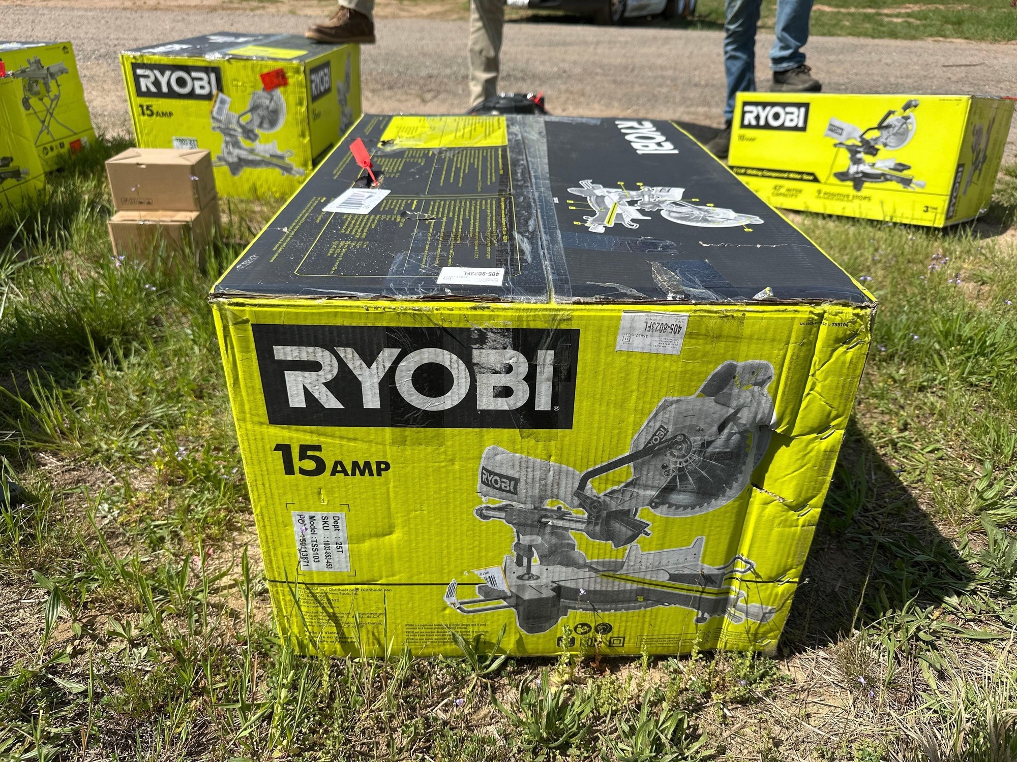 Ryobi Sliding Compound Miter Saw (A48837)