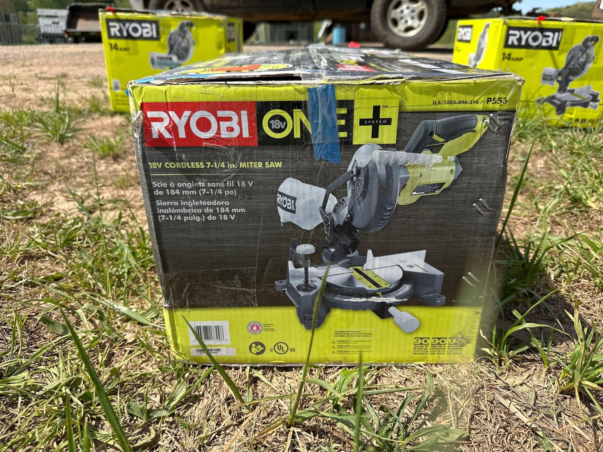Ryobi One 18V Cordless Miter Saw (A48837)