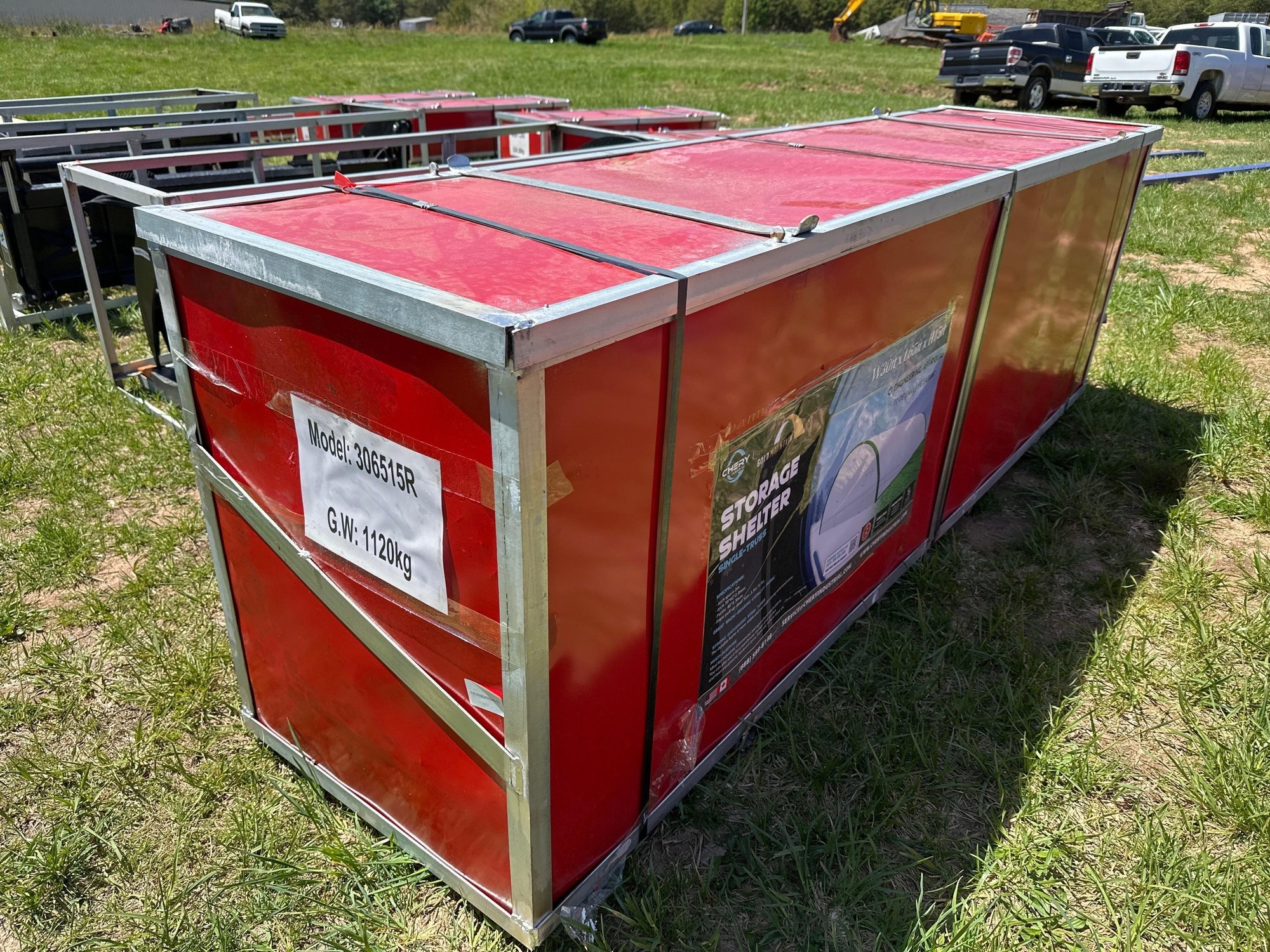 New/Unused 30ft x 65ft x 15ft Storage Shelter (A48837)