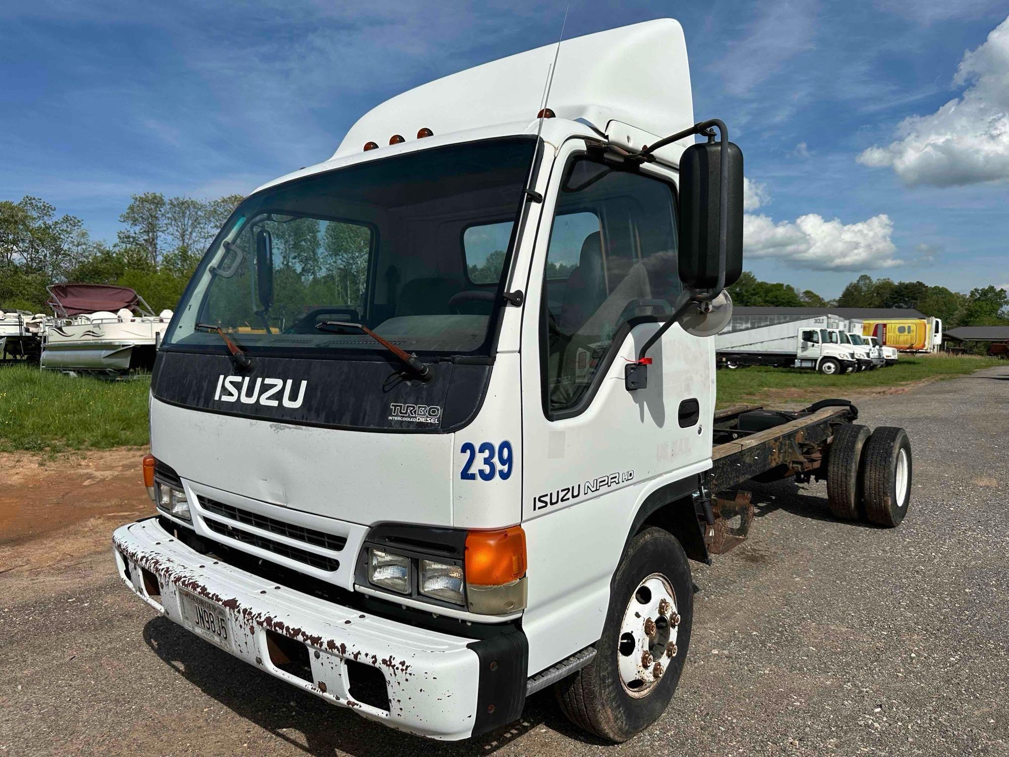 2003 Isuzu NPR-HD Truck, VIN # JALC4B14637000853 (A48836)