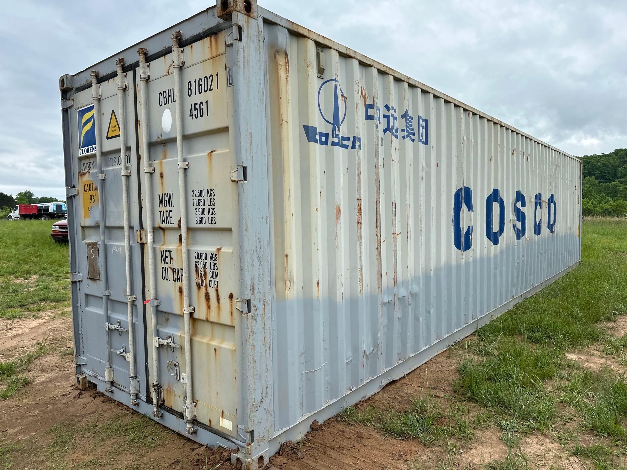 40FT Shipping Container (A48837)