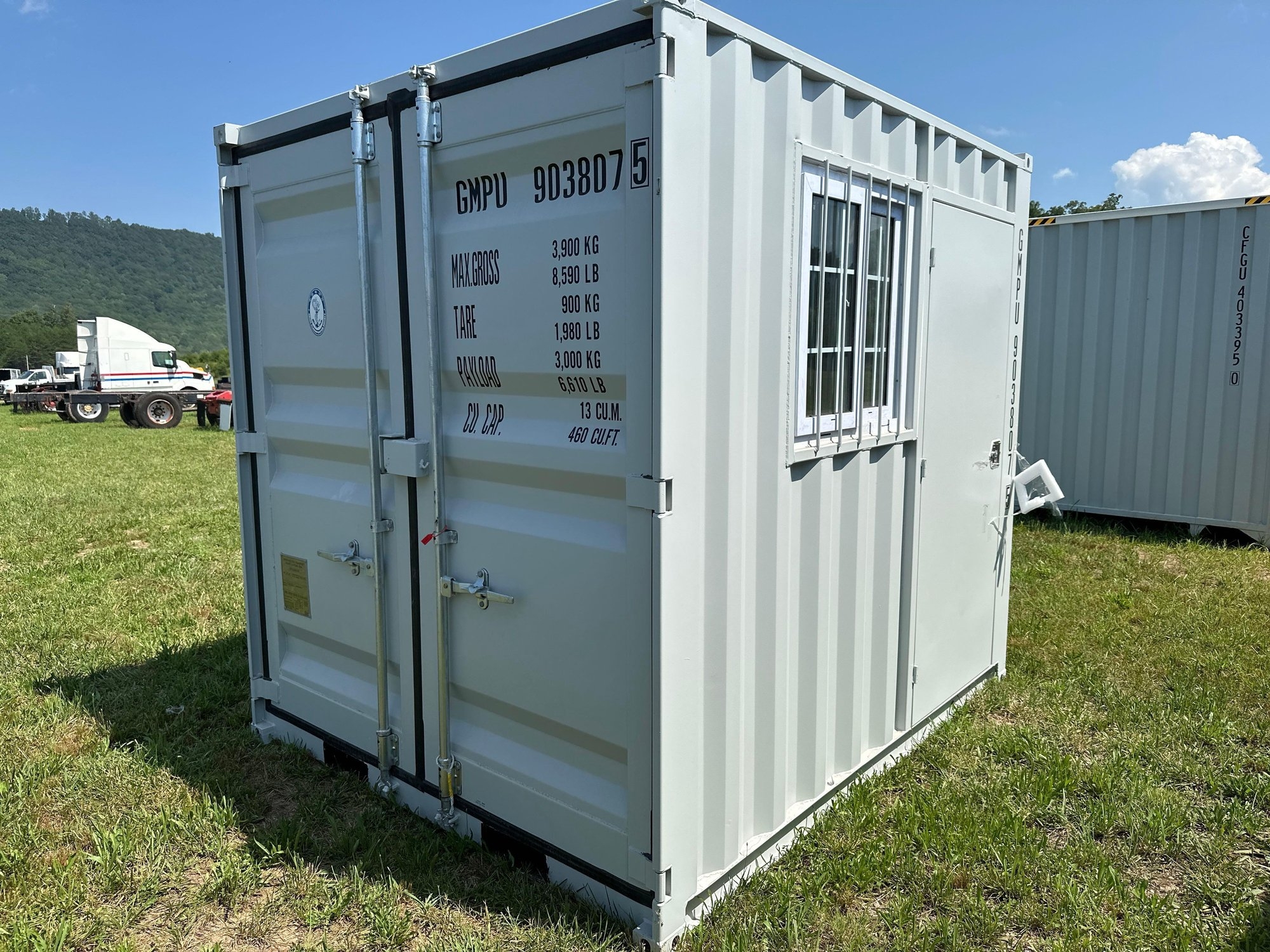 10ft x 8ft Container with Side Door (A48837)