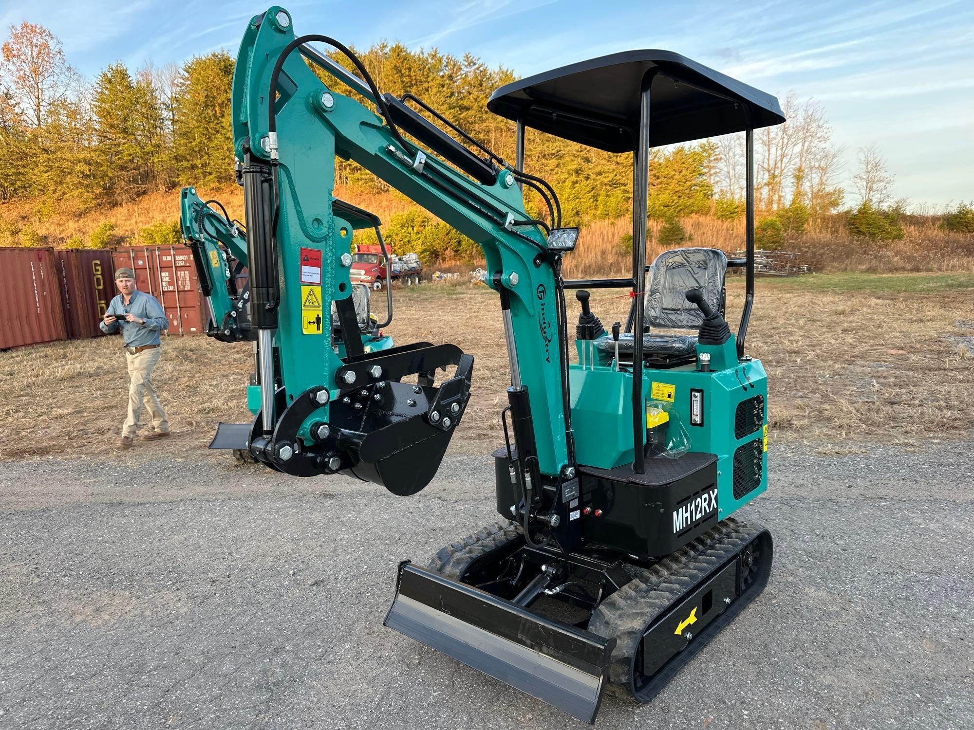 New/Unused CFG Industrial MH12RX Mini Excavator (A57453)