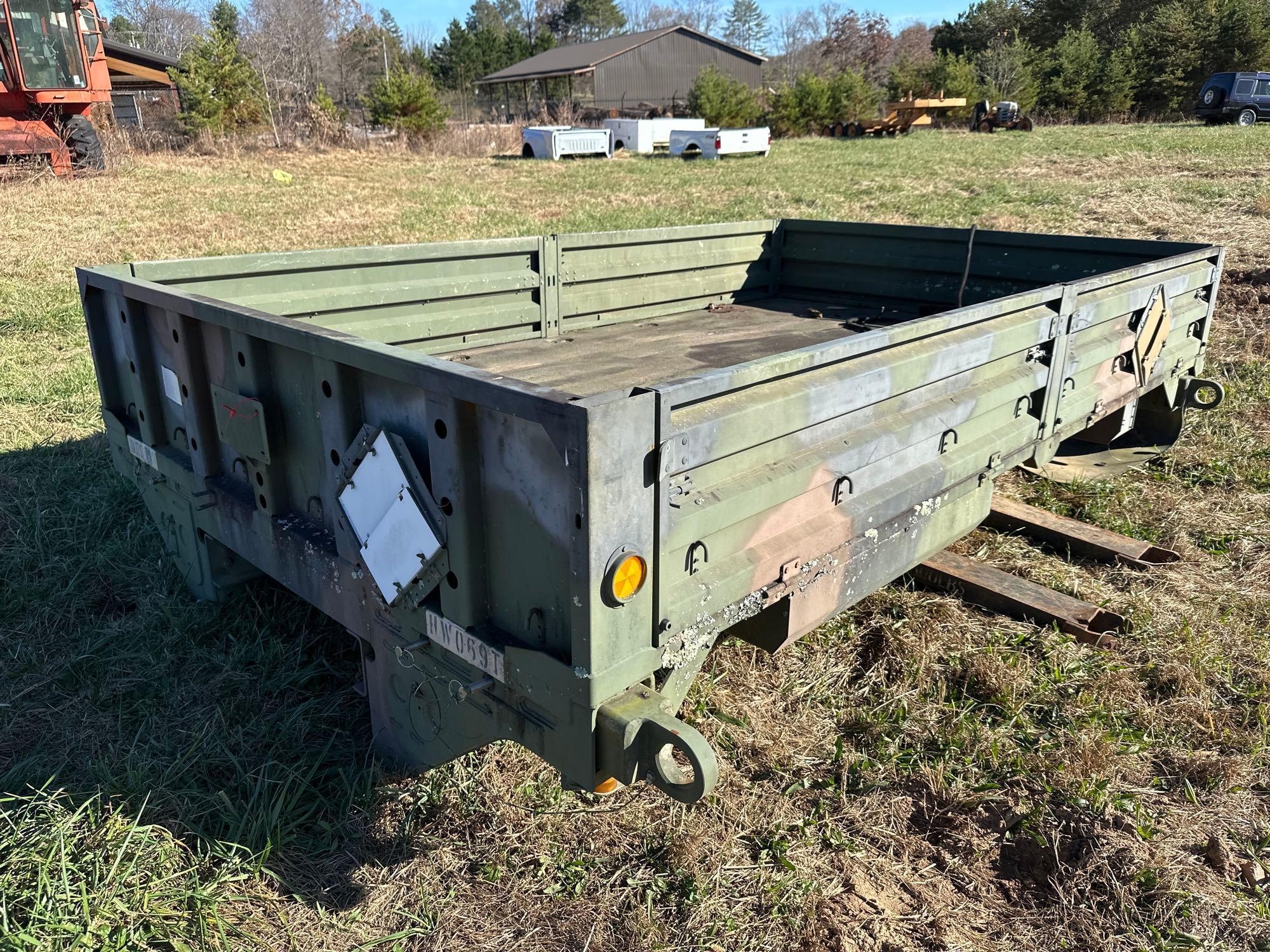 12ft x 8ft Military Flat Bed (A57454)