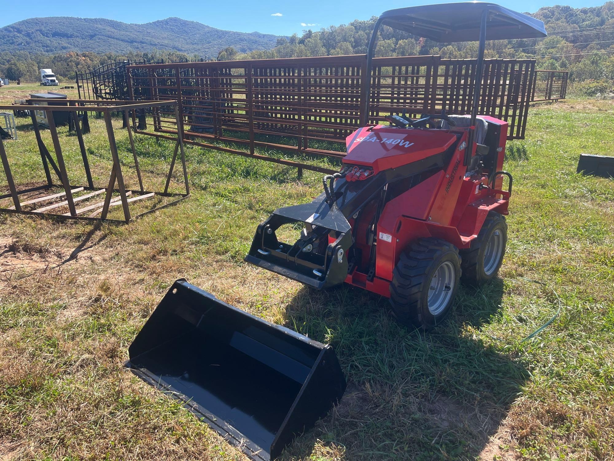 New/Unused AGT Industrial SDA-140W Mini Wheel Loader (A57453)