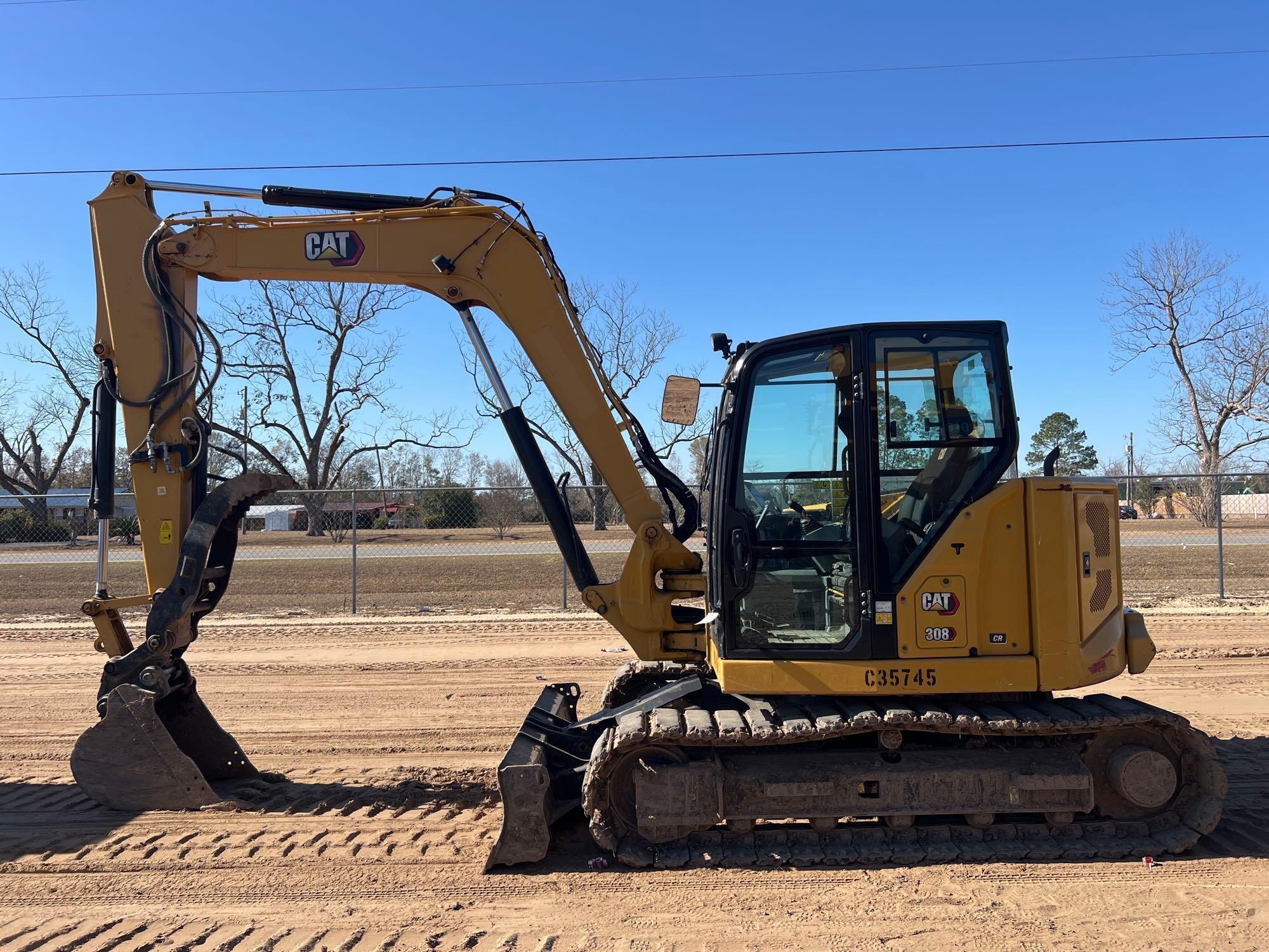 2021 CATERPILLAR 308CR EXCAVATOR (A60429)