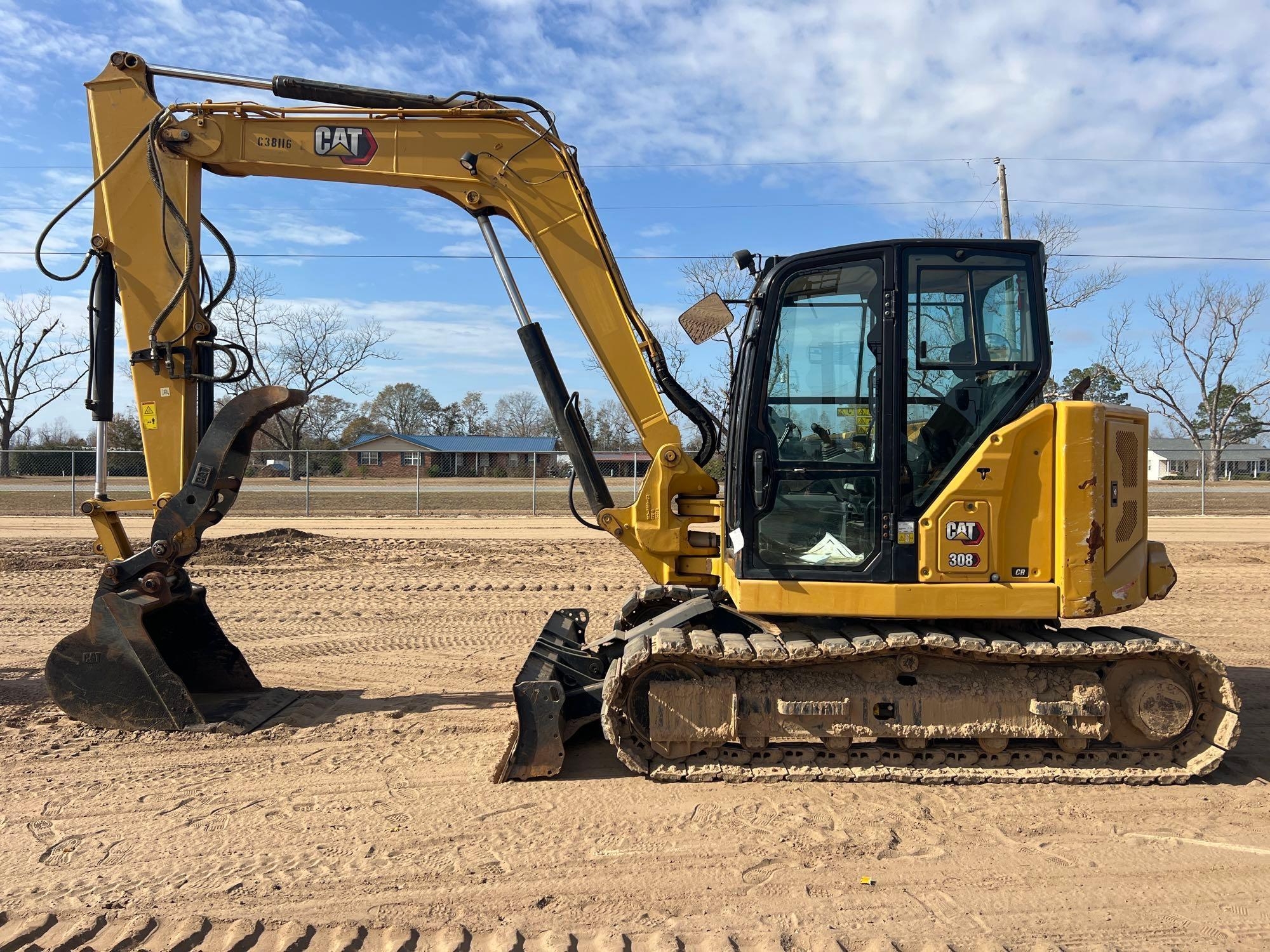 2021 CATERPILLAR 308CR EXCAVATOR (A60429)