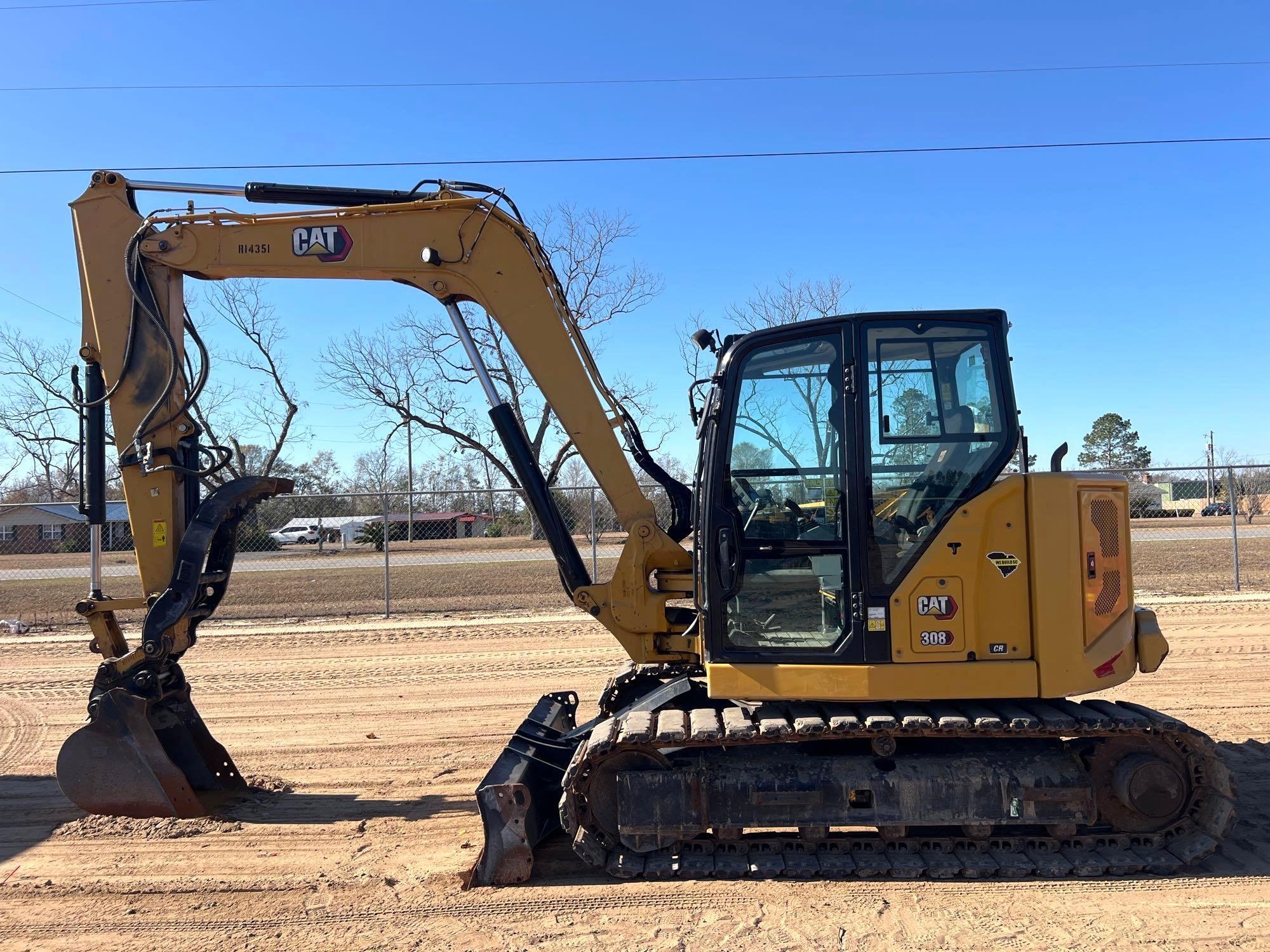 2021 CATERPILLAR 308CR EXCAVATOR (A60429)