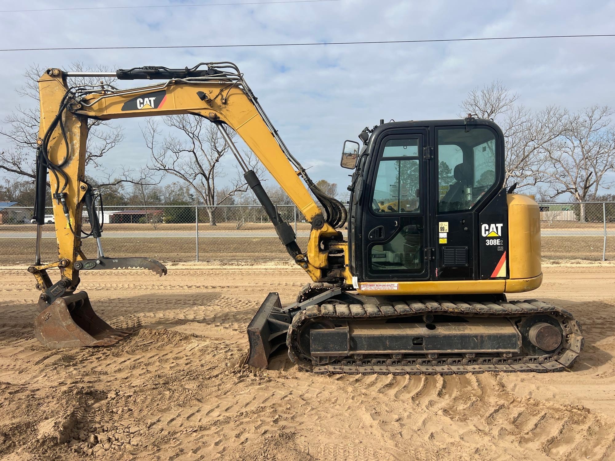 2015 CATERPILLAR 308E2 CR EXCAVATOR (A60429)