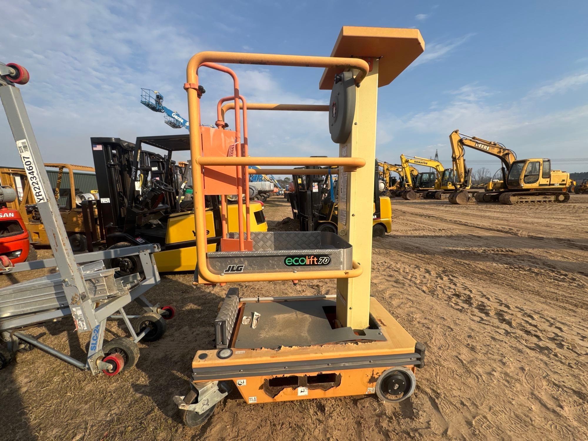 2016 JLG ECOLIFT 70 SELF PROPELLED MANLIFT (A62129)