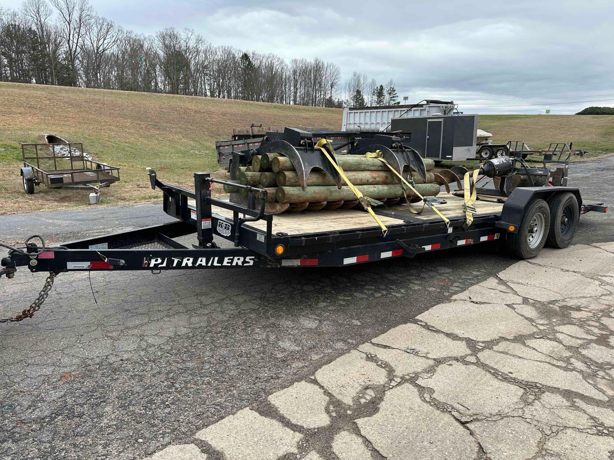 2023 PJ Trailers 23ft Equipment Trailer (A61165)