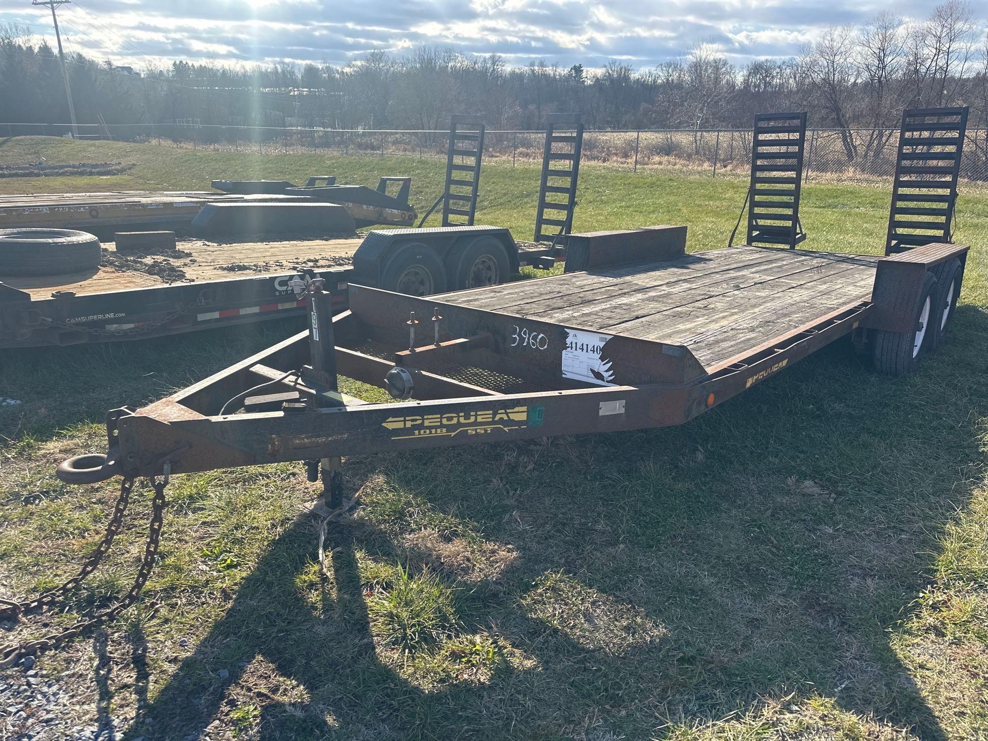 2000 Pequea Equipment Trailer (A55272)