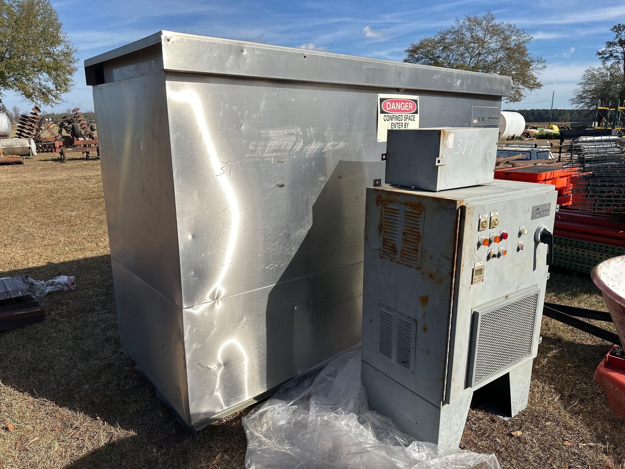 INDUSTRIAL PARTS WASHER W/ CONTROL PANEL (A52708)