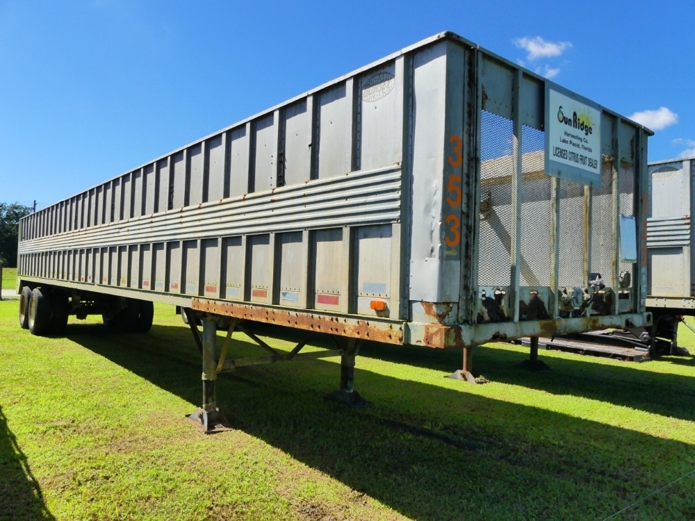 1997 Dorsey 45' Aluminum Citrus Trailer (A53316)