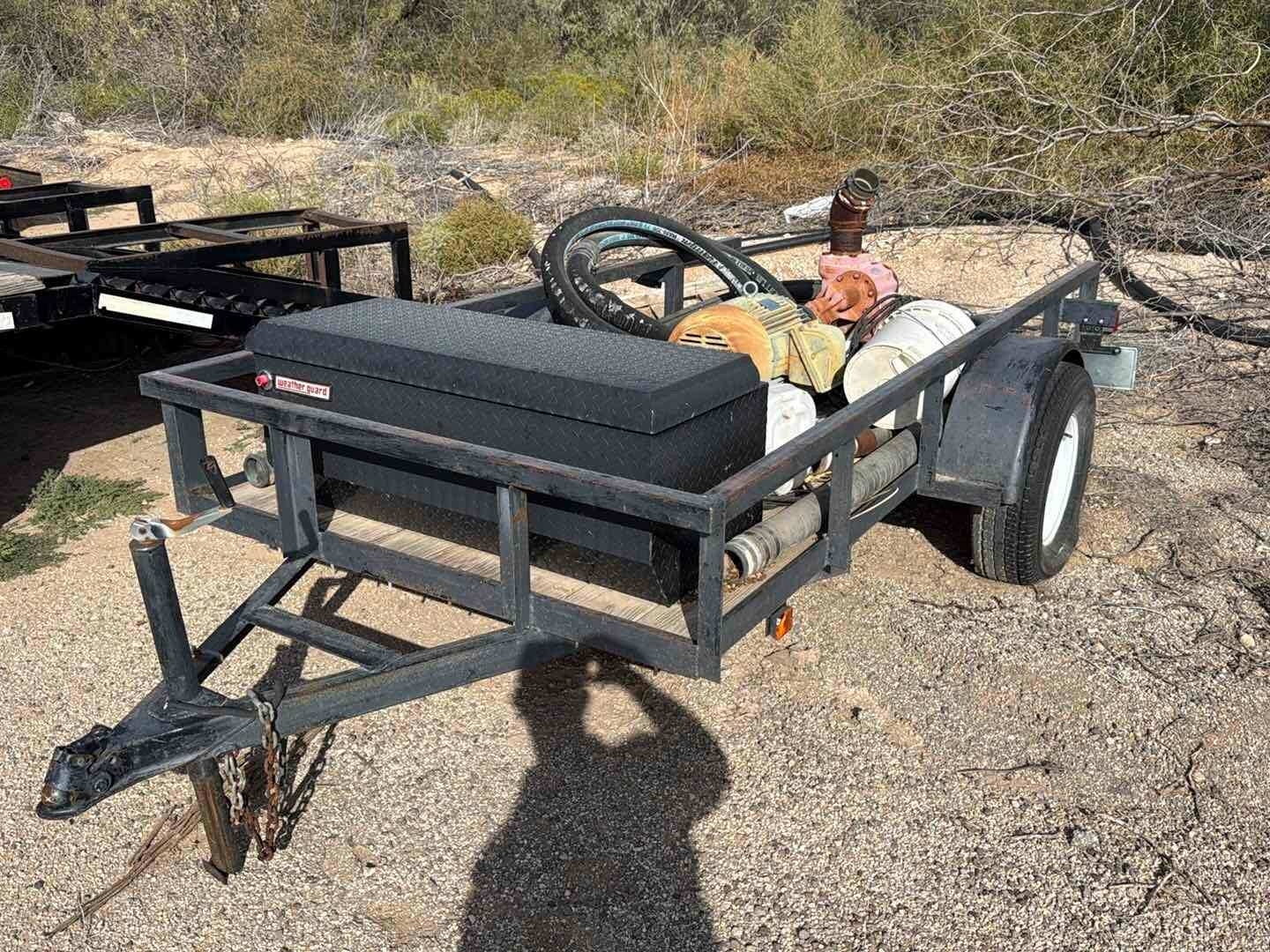 UNKNOWN  MAMA/A TRAILER ROPER PUMP & MOTOR (A55745)