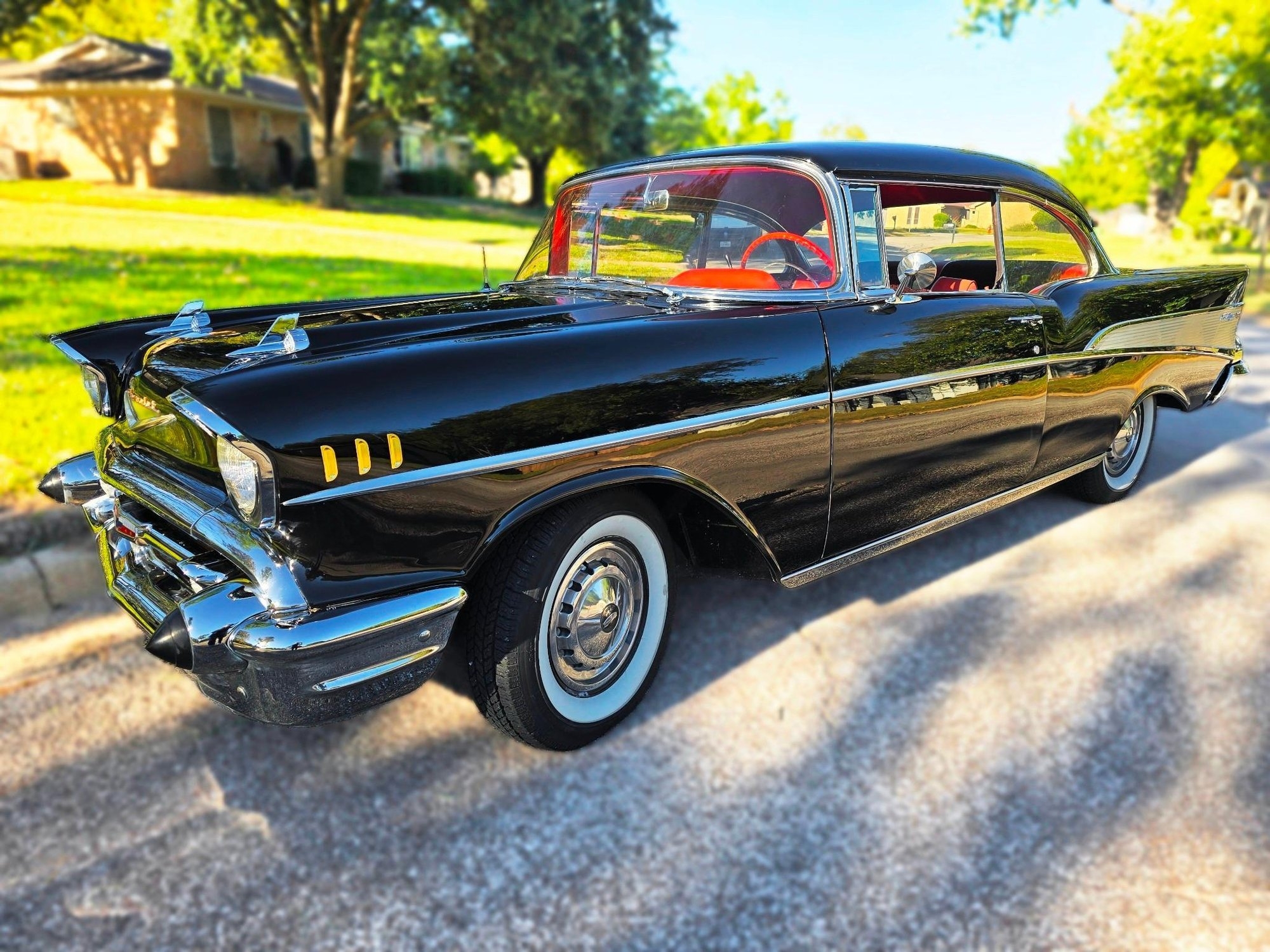 1957 Chevrolet Bel Air - 2-Door Hardtop, Period-Correct Engine (A56435)