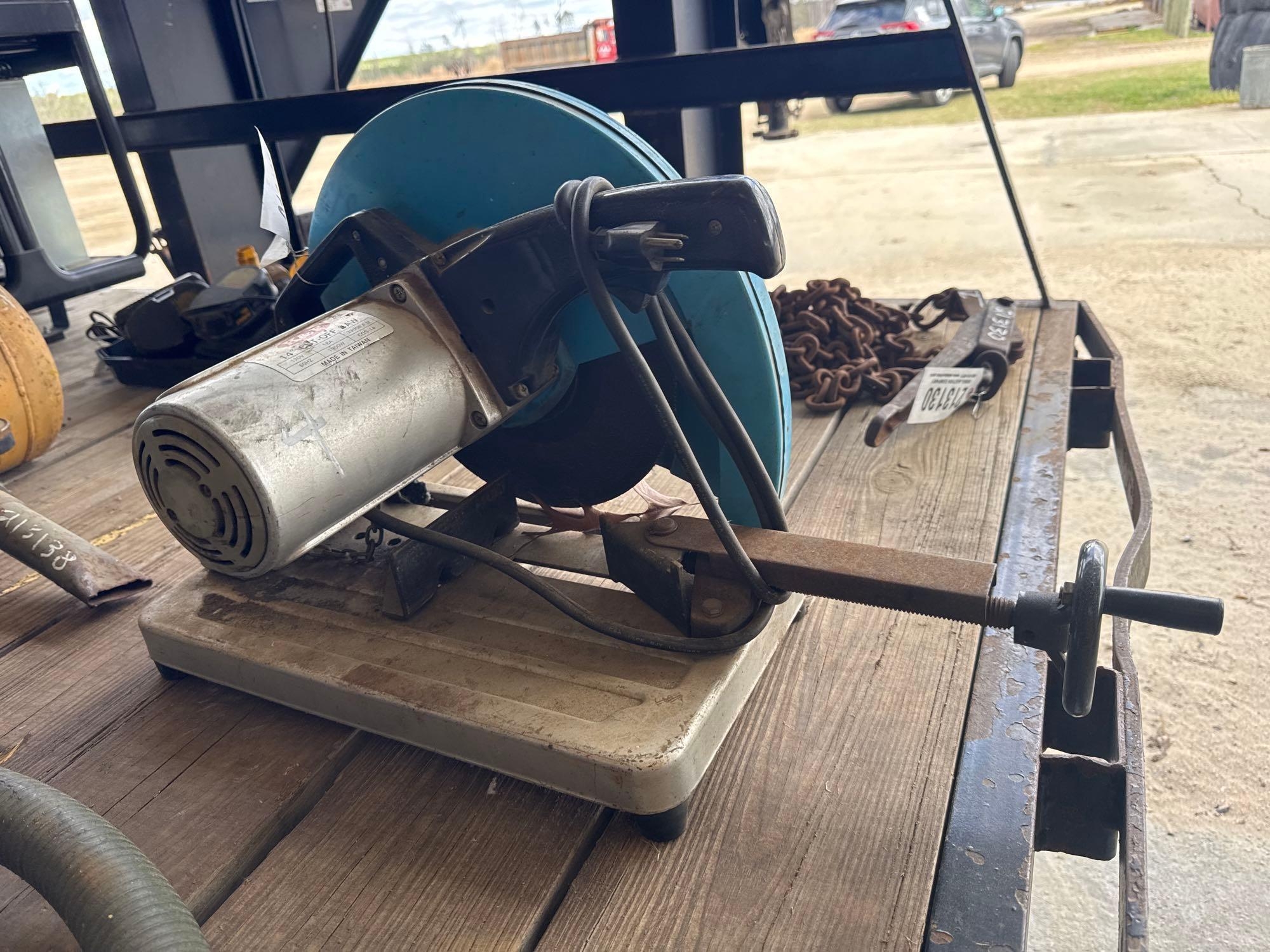 K & F 14" CUT-OFF SAW (A64276)