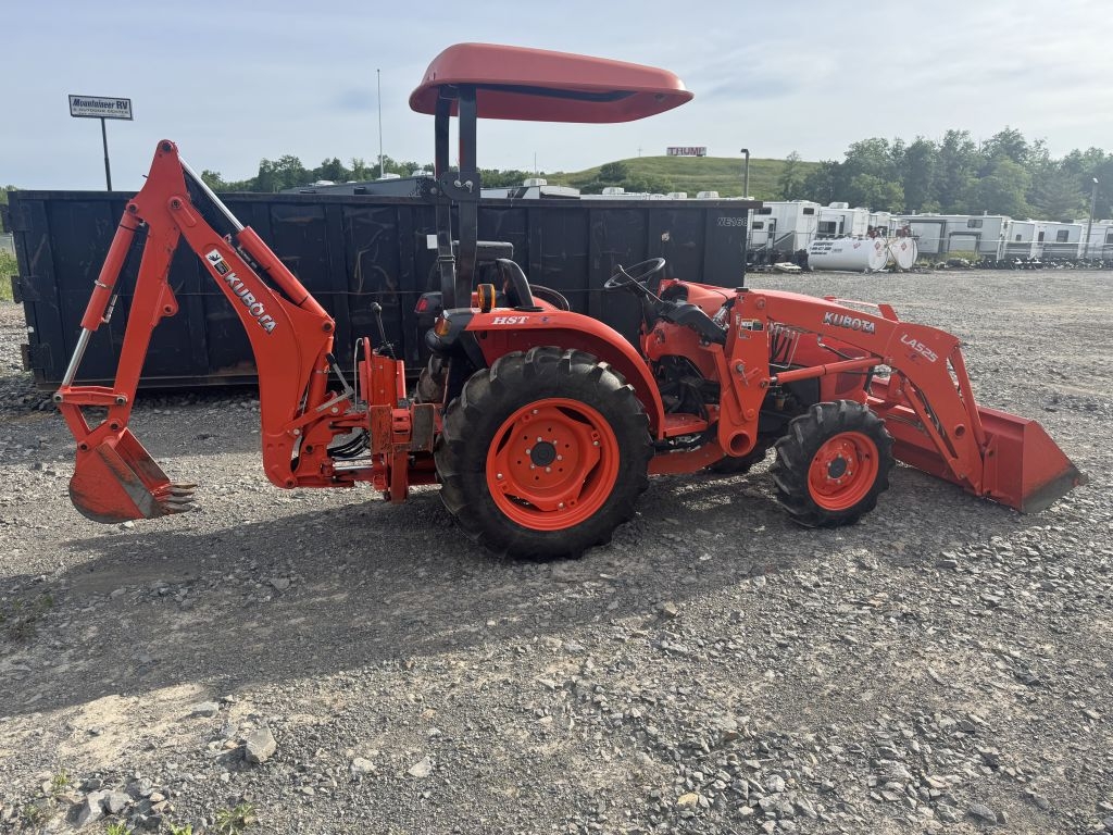 Kubota 4wd l2501 with LA525 loader & BH77 backhoe  (A47371)