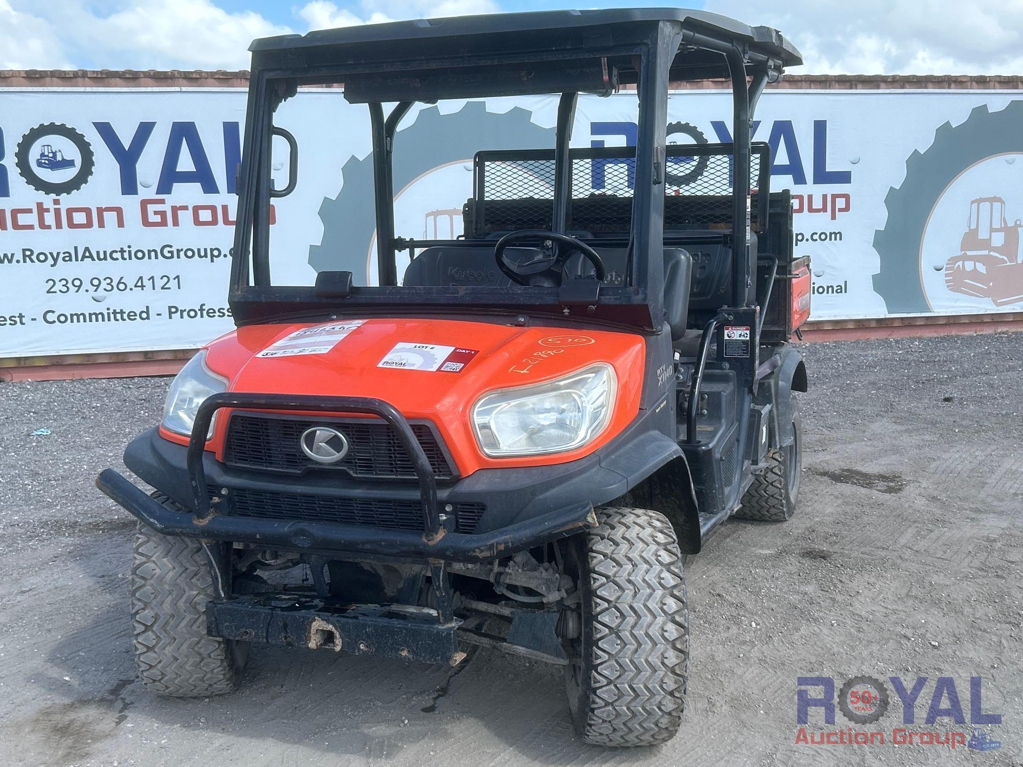 Kubota RTV-X1140 4x4 Diesel Utility Cart (A55787)