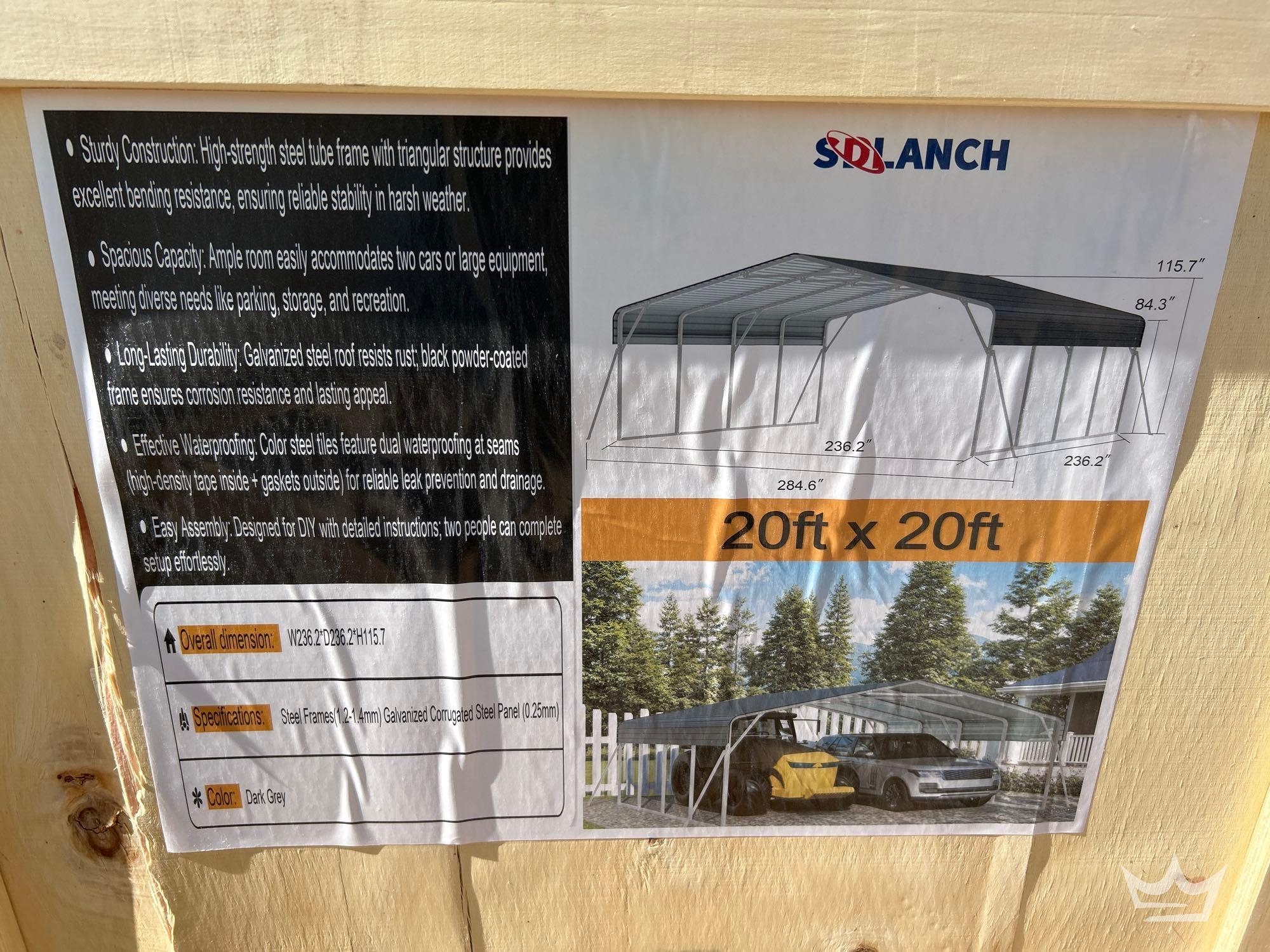 2026 SDLANCH SDLC2020 High-End Carport (A64194)