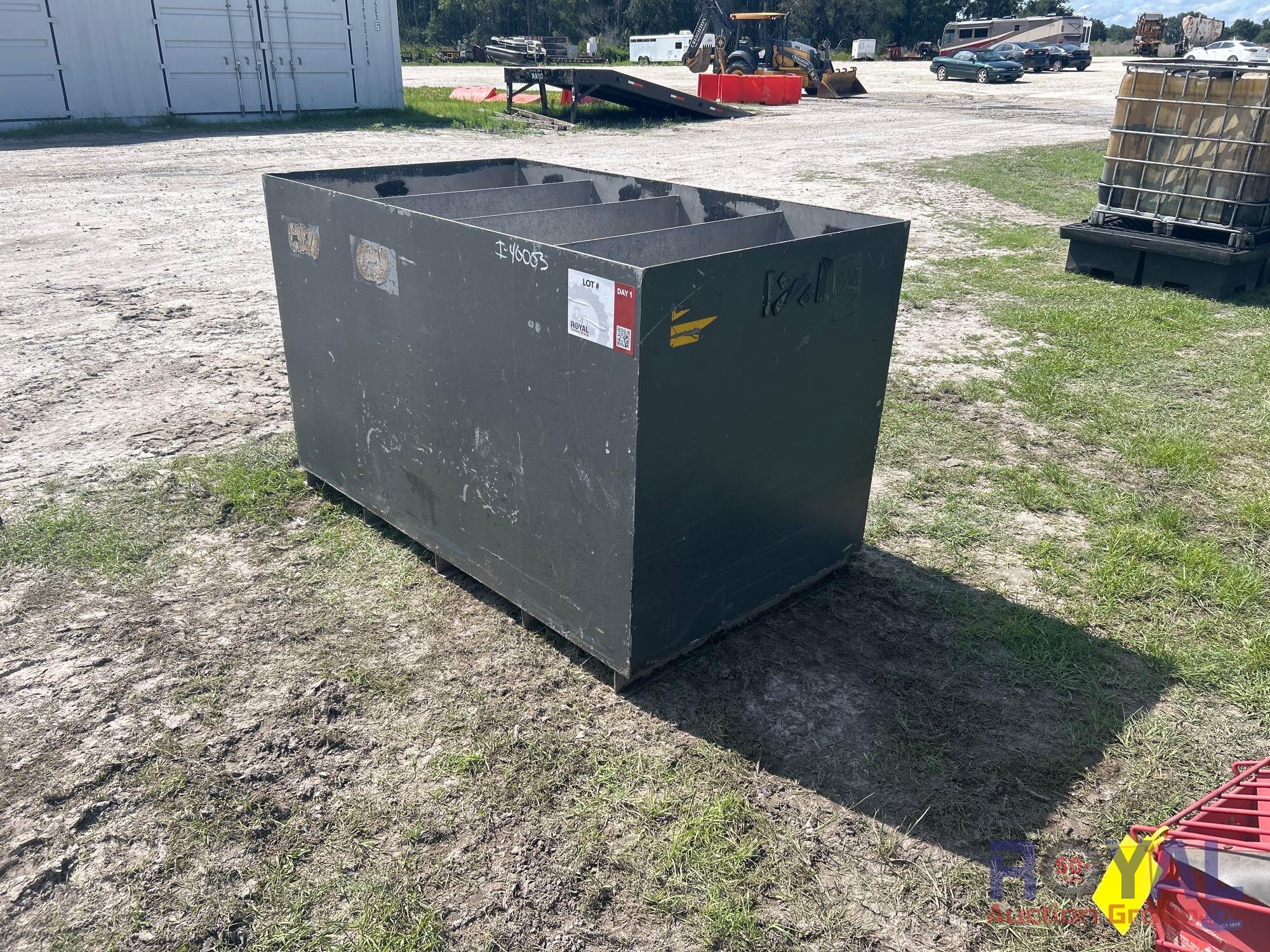 4-Compartment Metal Storage Box (A49346)