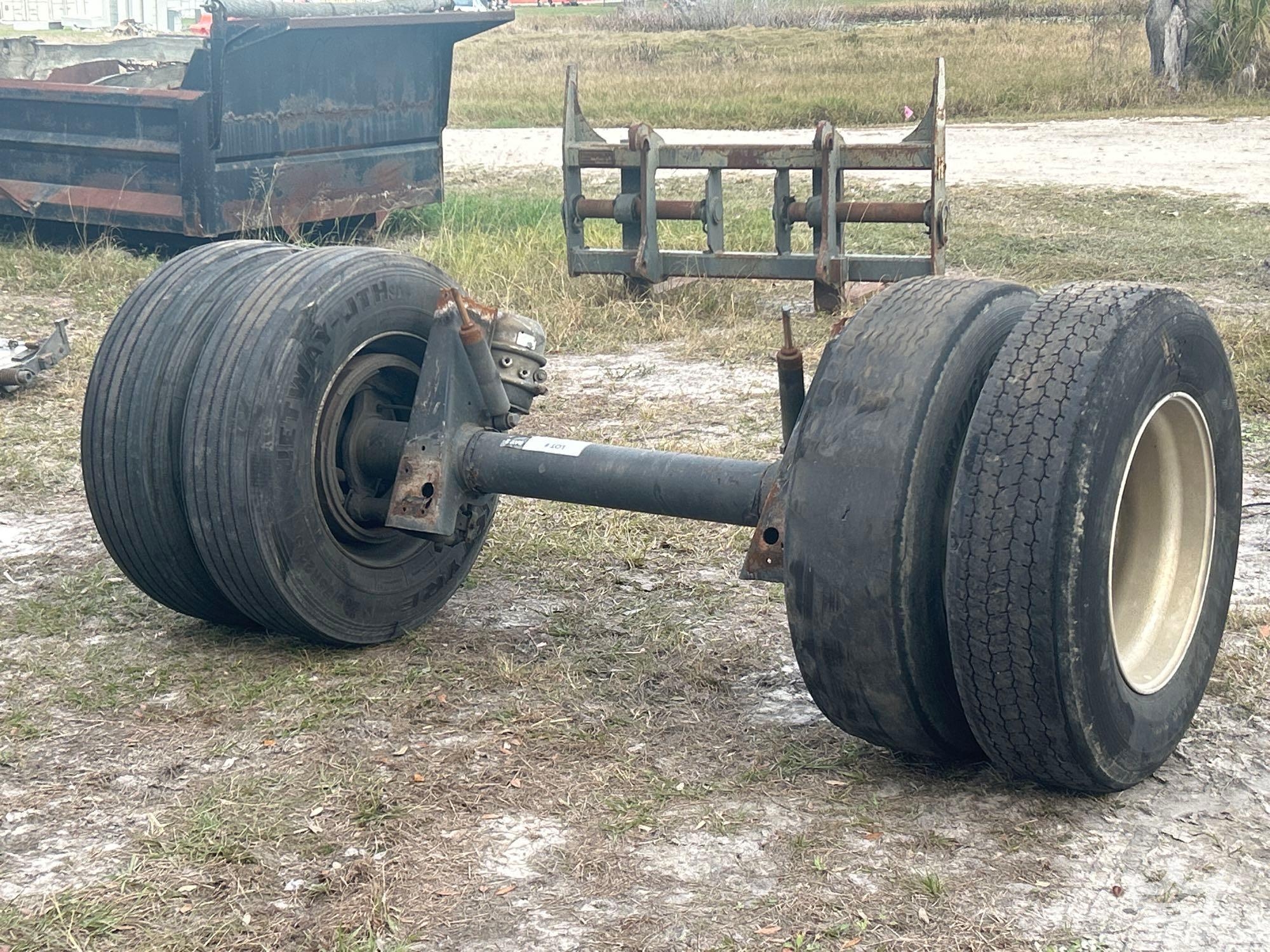 Dual Rear Wheel Axle (A59230)