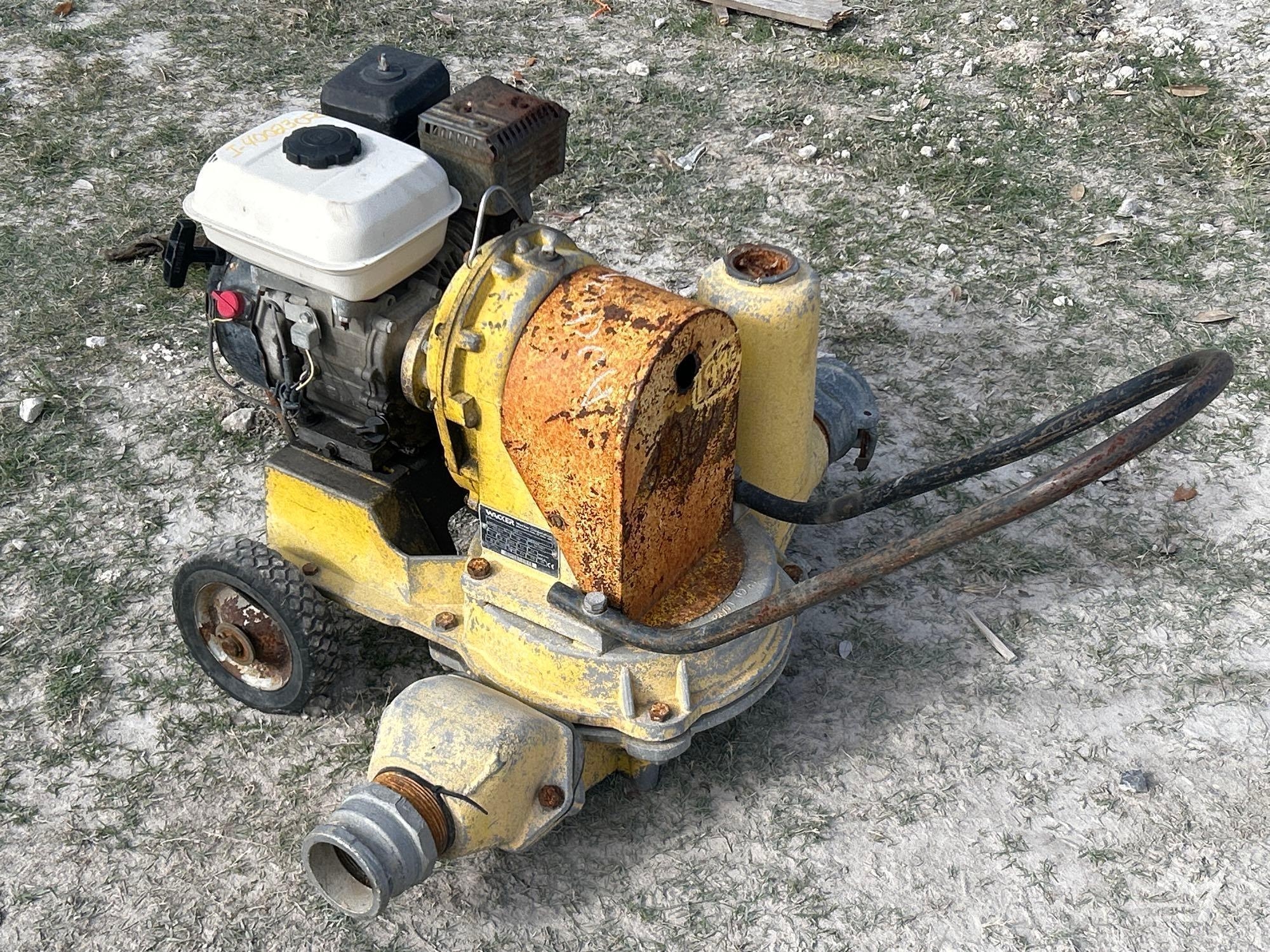 2005 Wacker Neuson PDT3A Portable Diaphragm Pump (A59228)