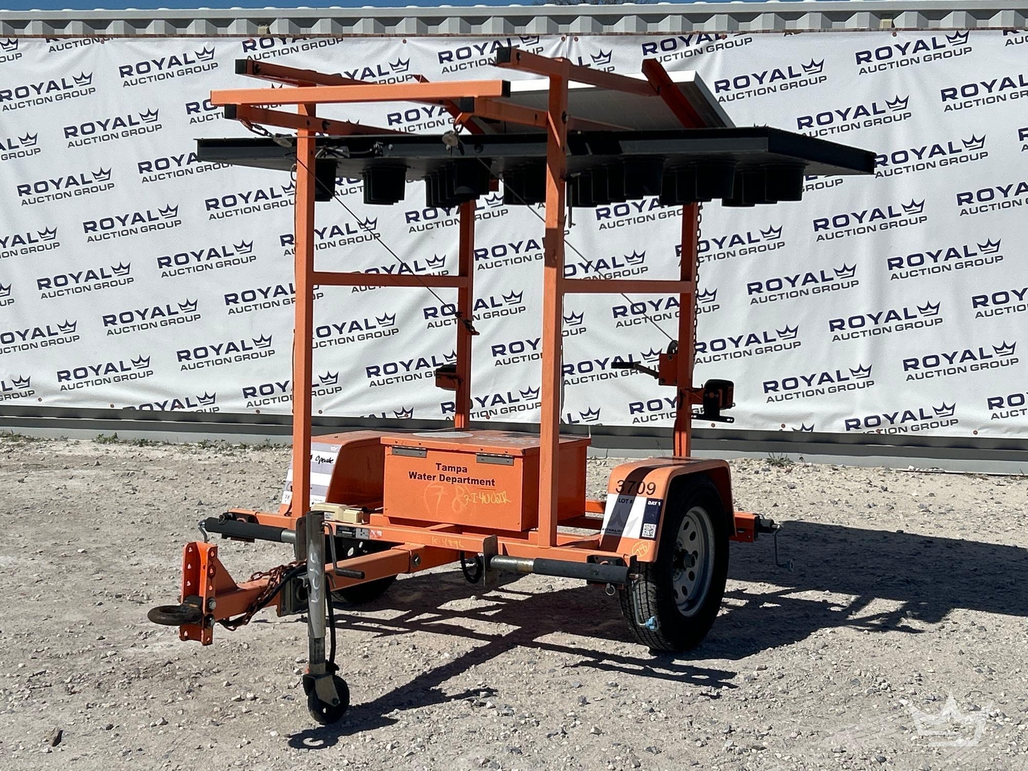 2015 K and K Systems Towable Solar Arrow Board (A61572)