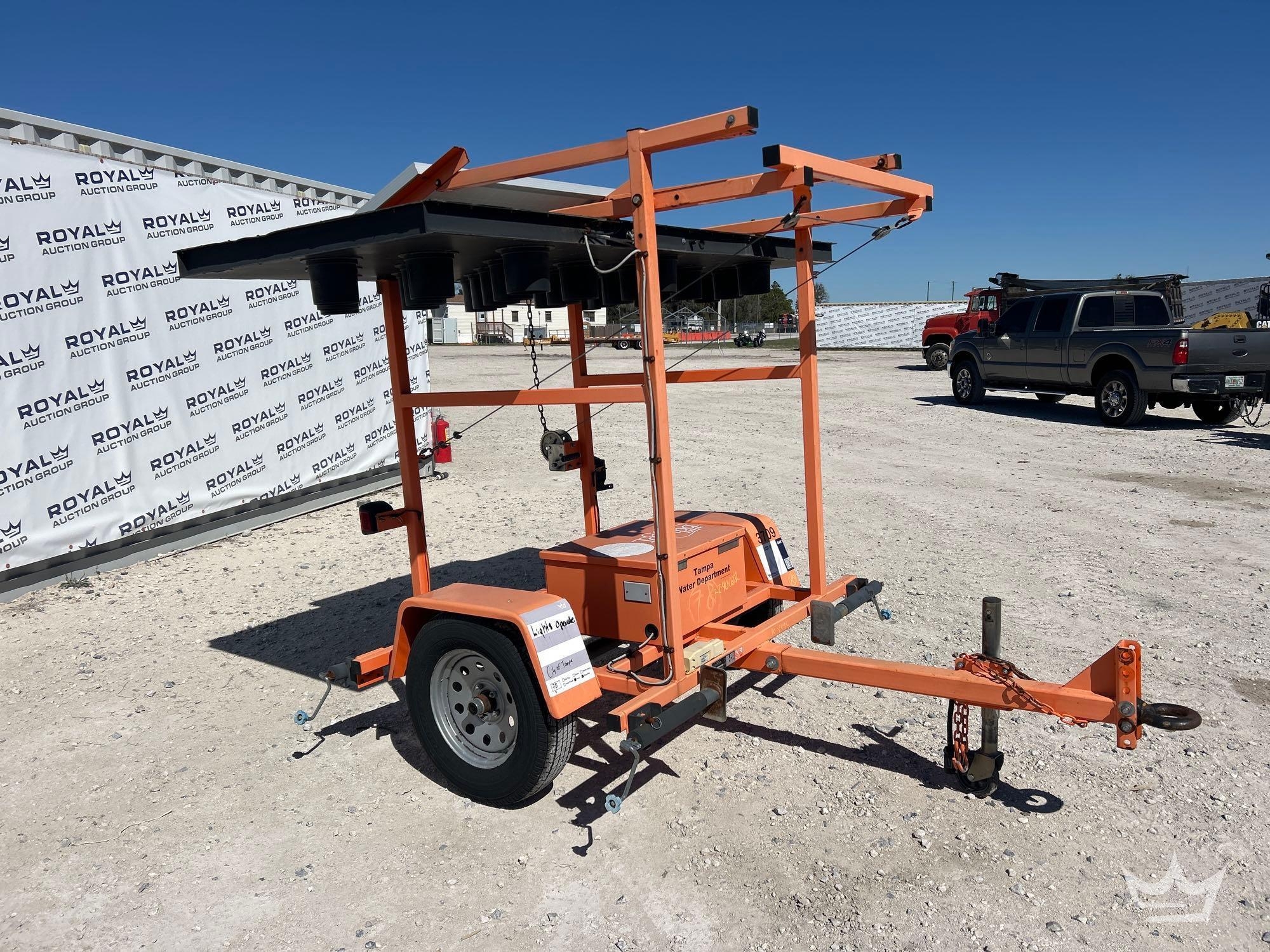 2015 K and K Systems Towable Solar Arrow Board (A61572)