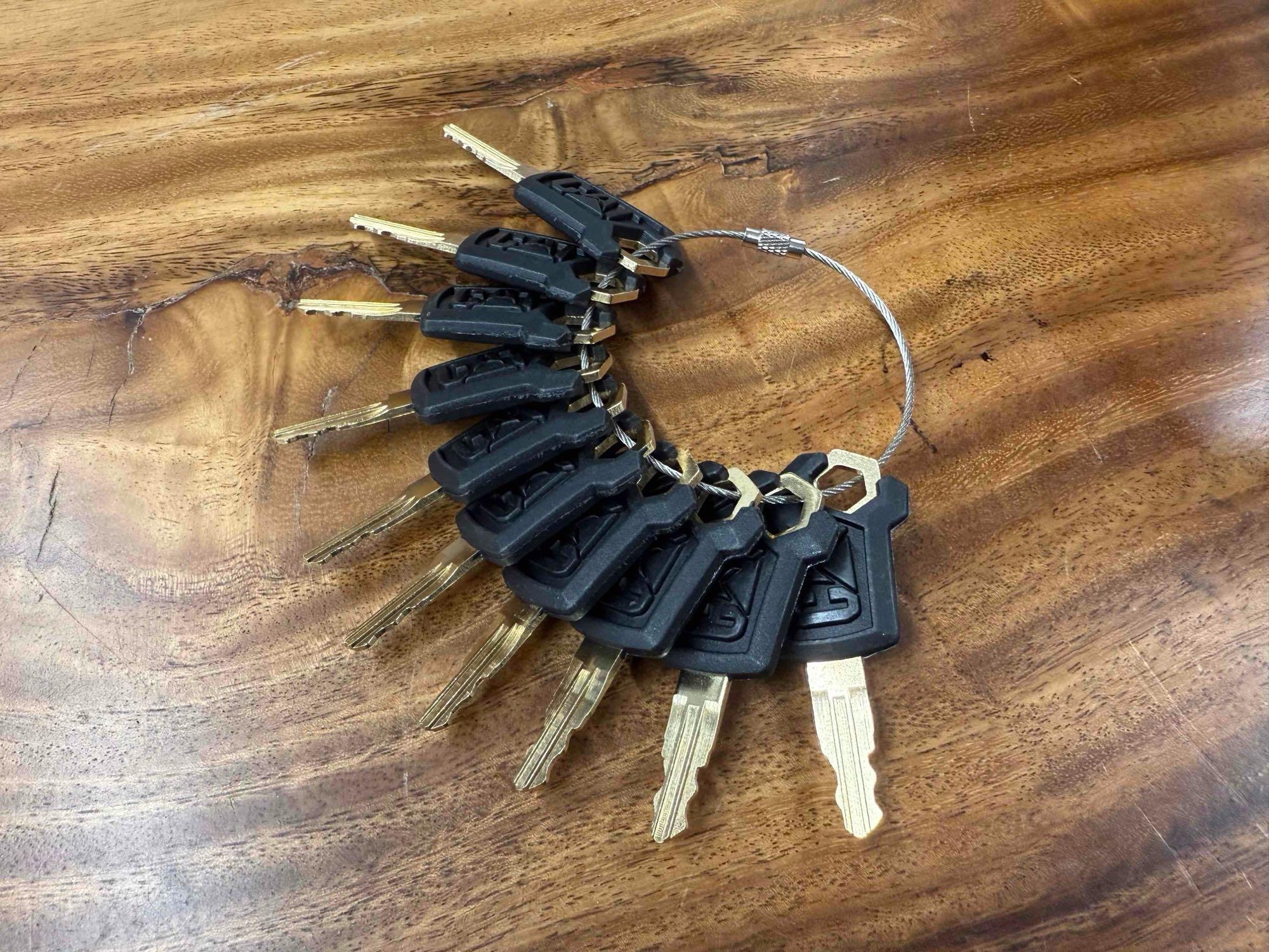 (10) New CATERPILLAR Keys (A65579)