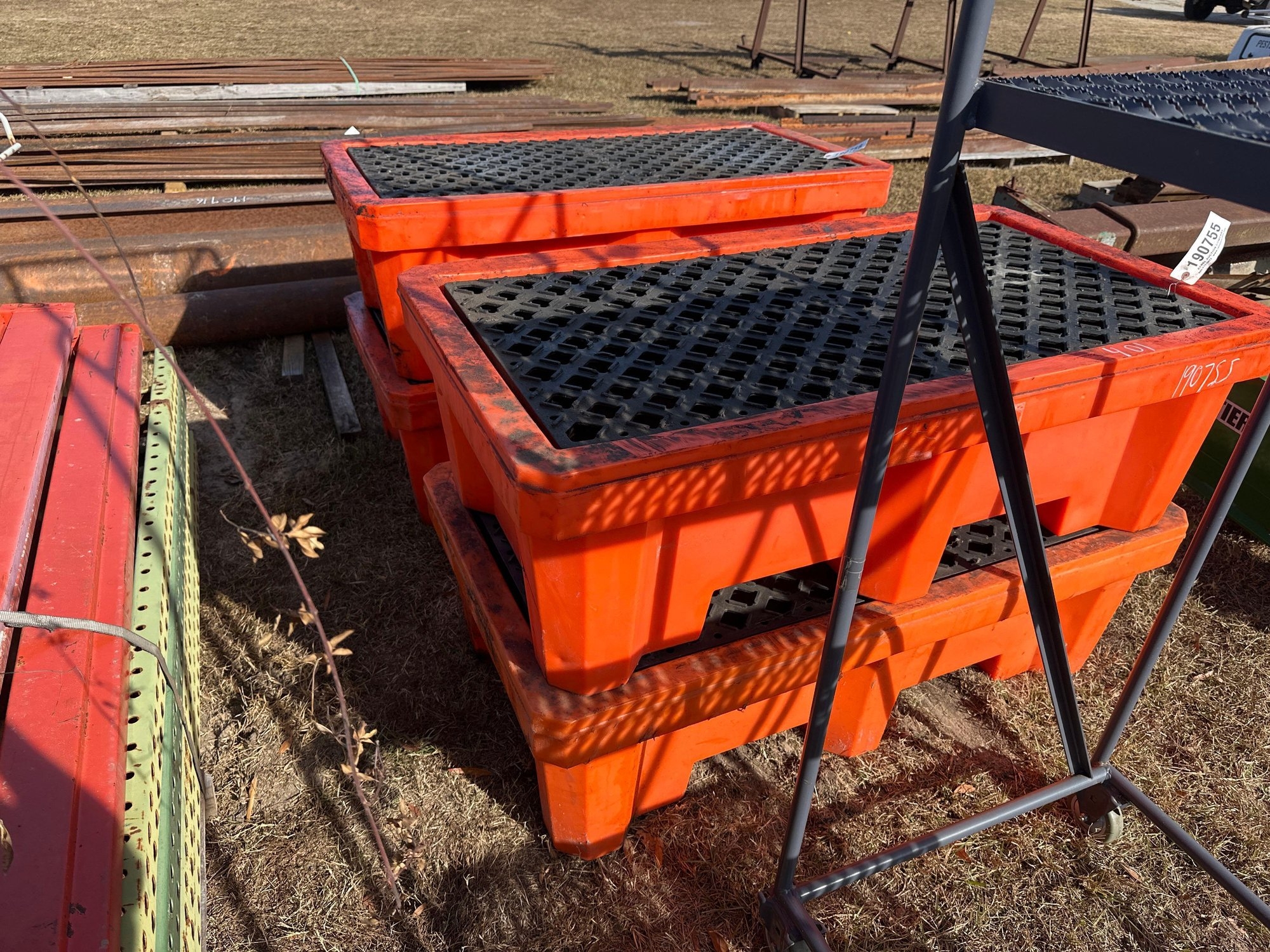 (2) POLY ANTI-SPILL CONTAINERS (A52708)