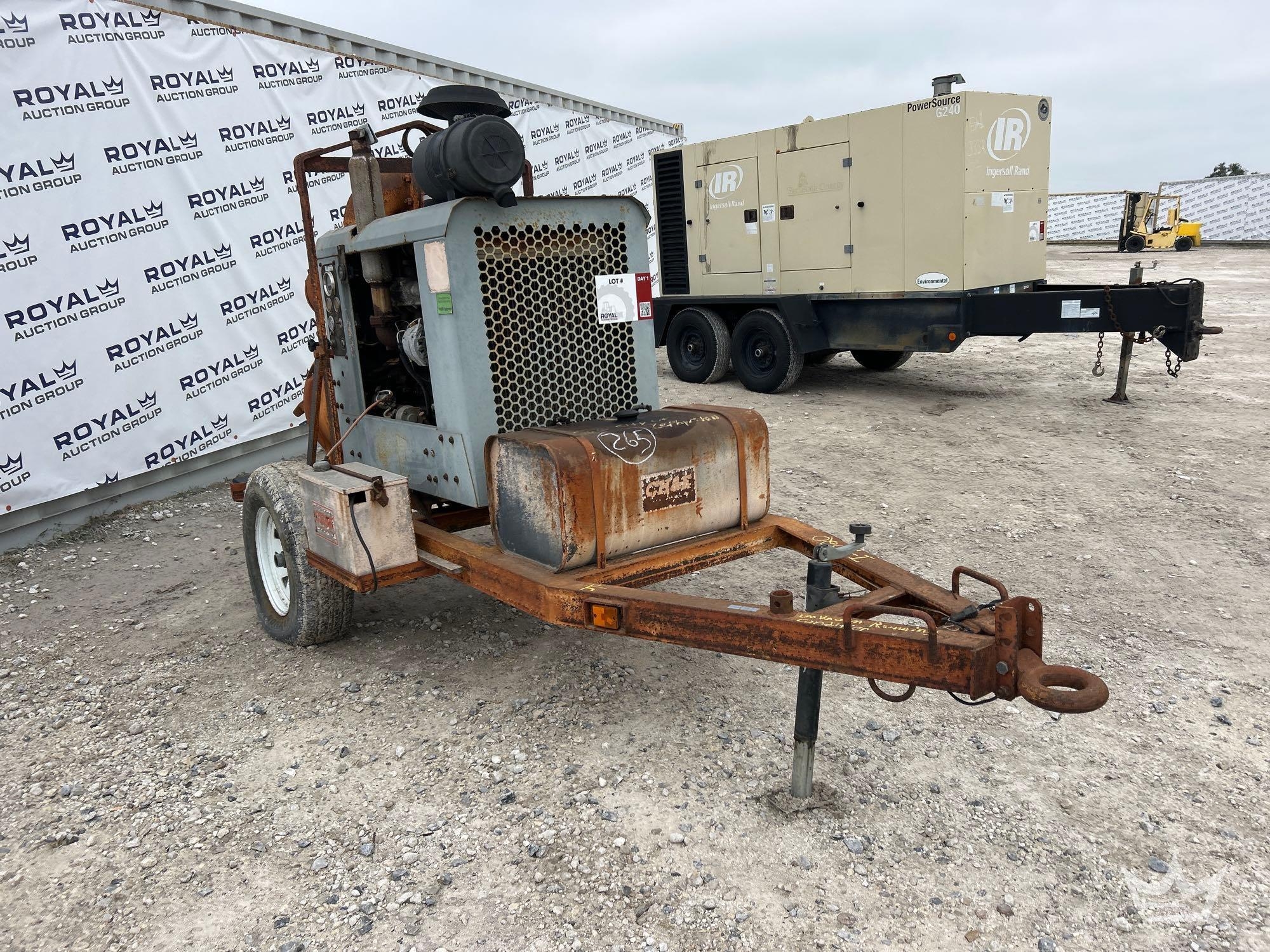 CH and E 2909T 6in Towable Dewatering Pump (A59228)