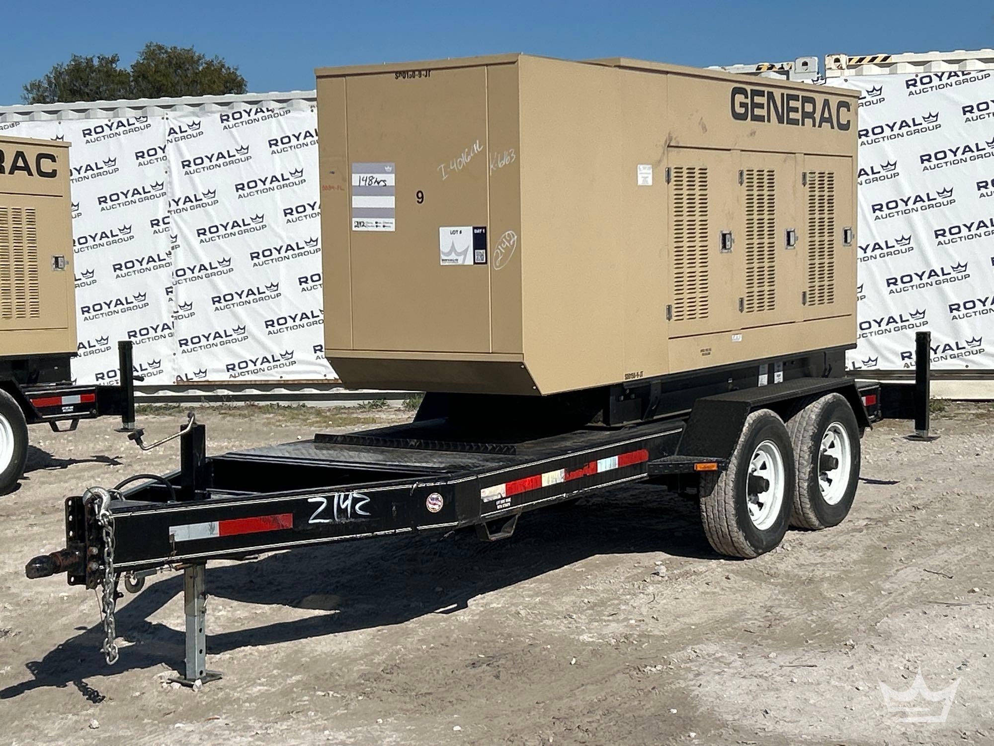 2006 Generac SD0150 187kVA T/A Towable Diesel Generator (A61567)