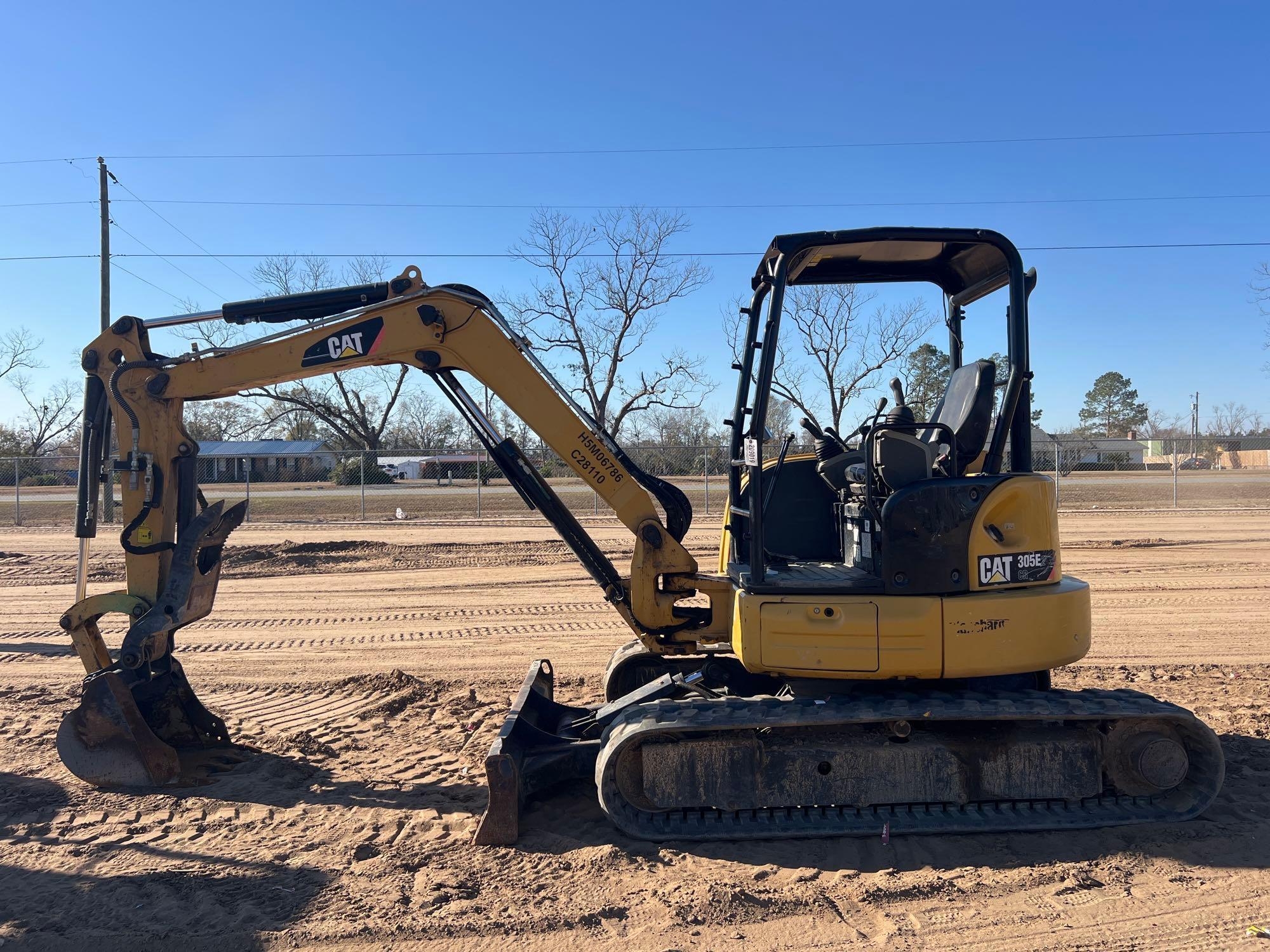 2018 CATERPILLAR 305E2 CR EXCAVATOR (A60429)