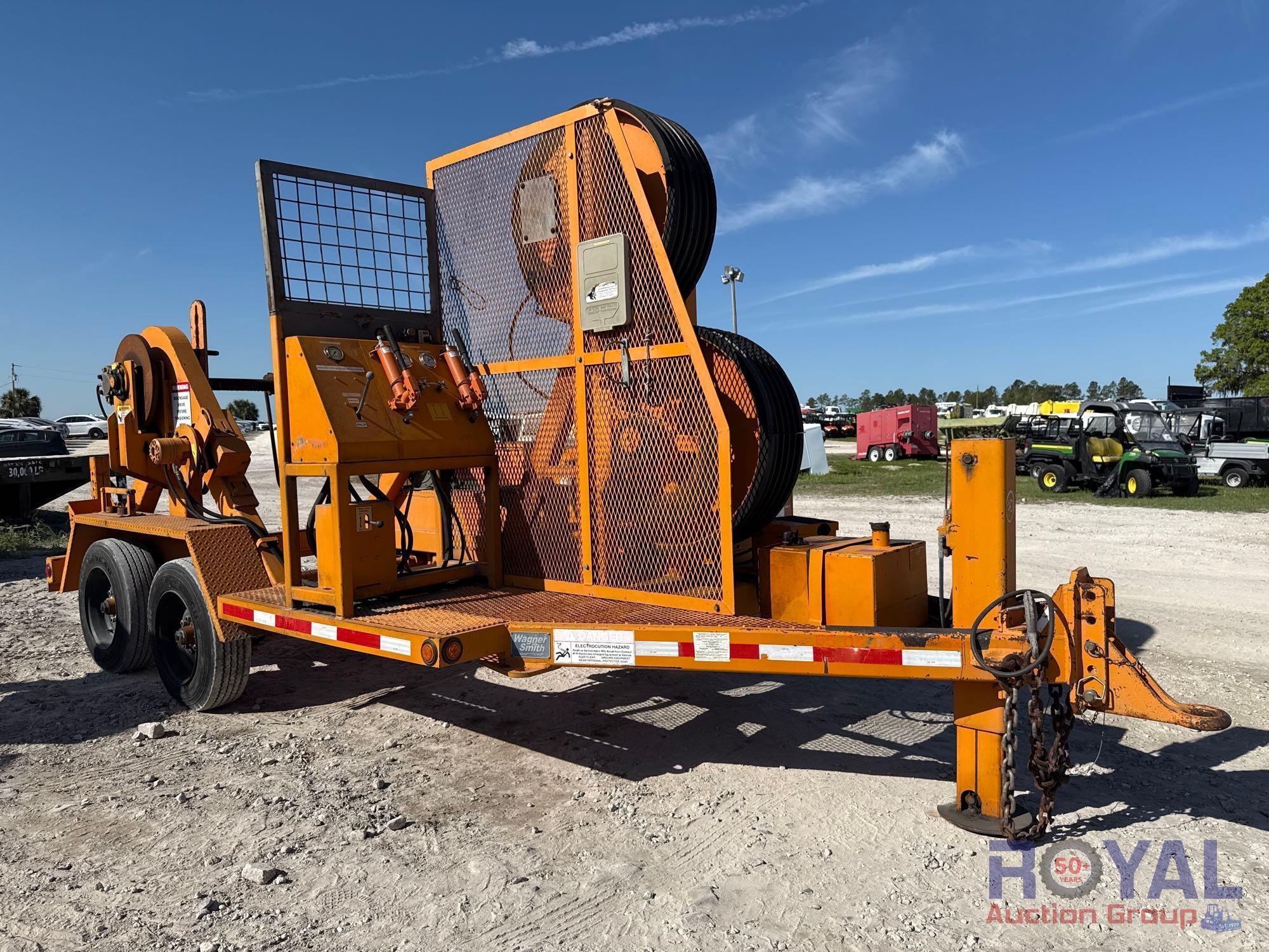 2012 Wagner-Smith T-BWT-4-38-PRC Towable Single Place Reel Carrier-Tensioner (A46683)