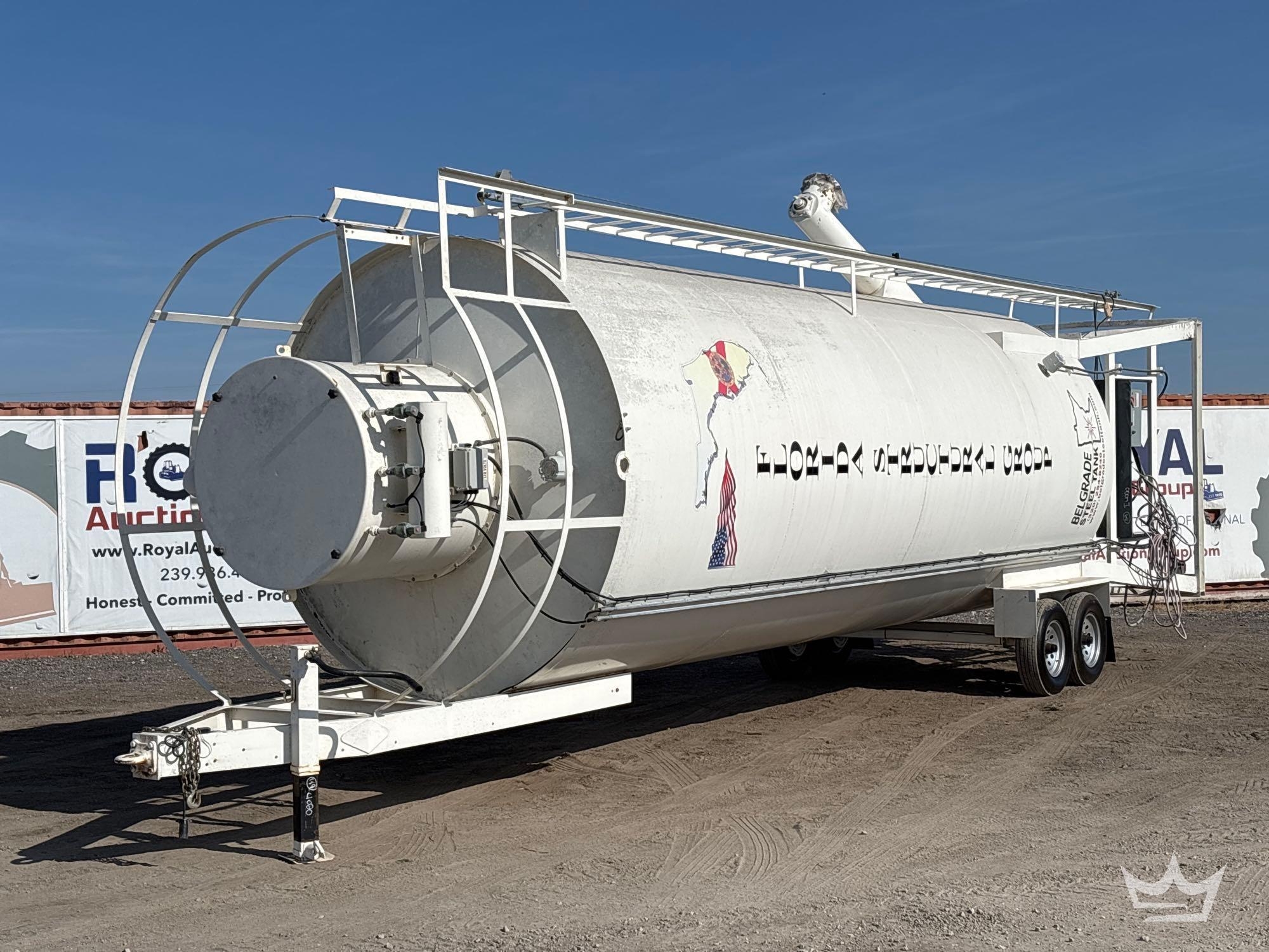 Portable T/A Vertical Cement Silo (A56857)