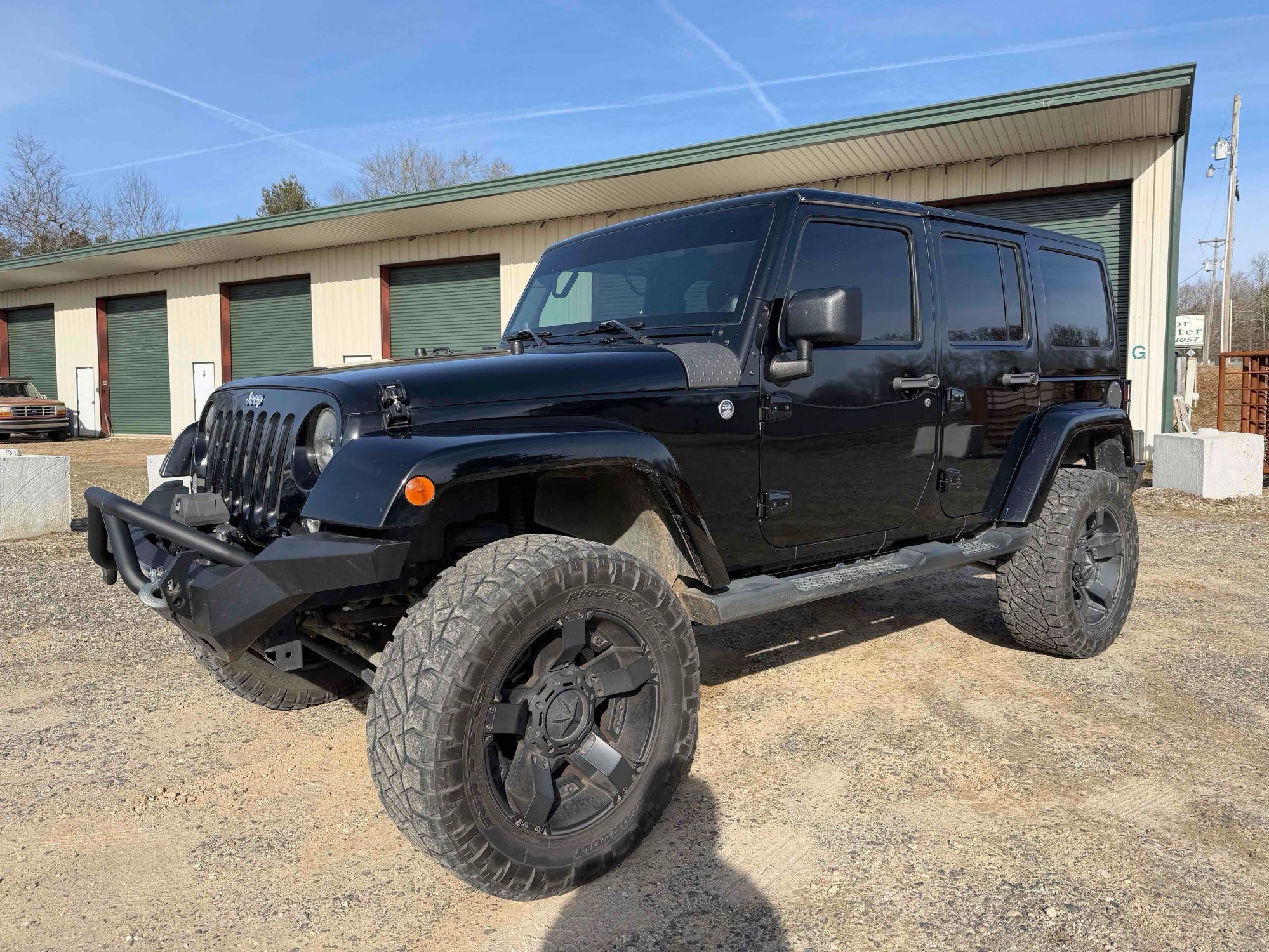 2014 Jeep Wrangler 4x4 (MPV), VIN # 1C4BJWDGXEL206125 (A65579)