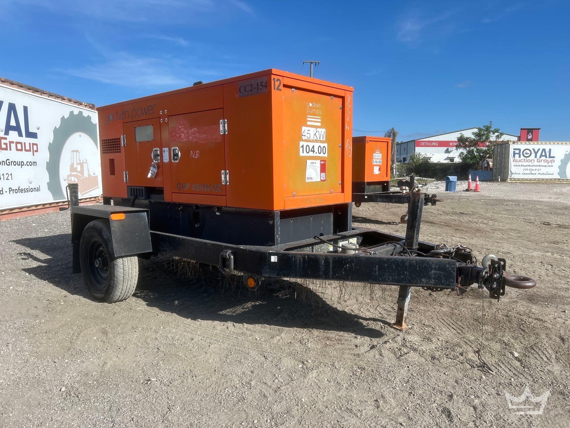 2006 Godwin GHP45KW-RC45kW Towable Generator (A59228)