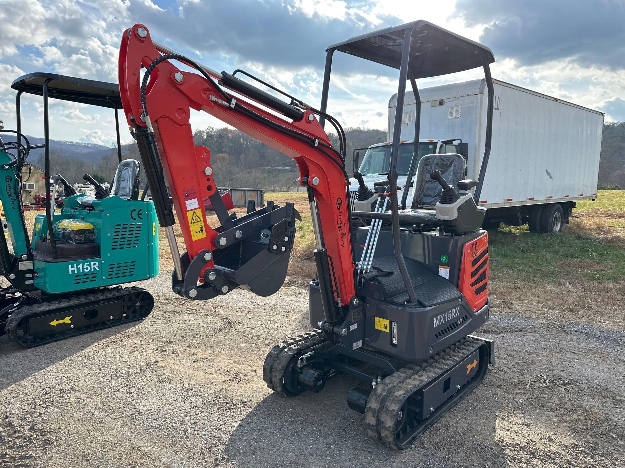 New/Unused CFG Industrial MX15RX Mini Excavator (A57453)