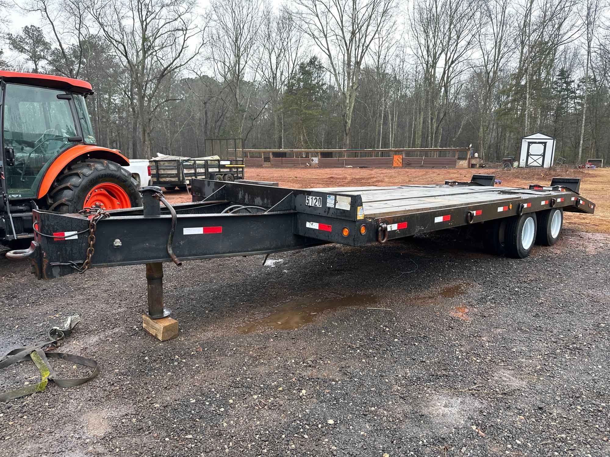 2001 Eagle 24ft Equipment Trailer (A61165)