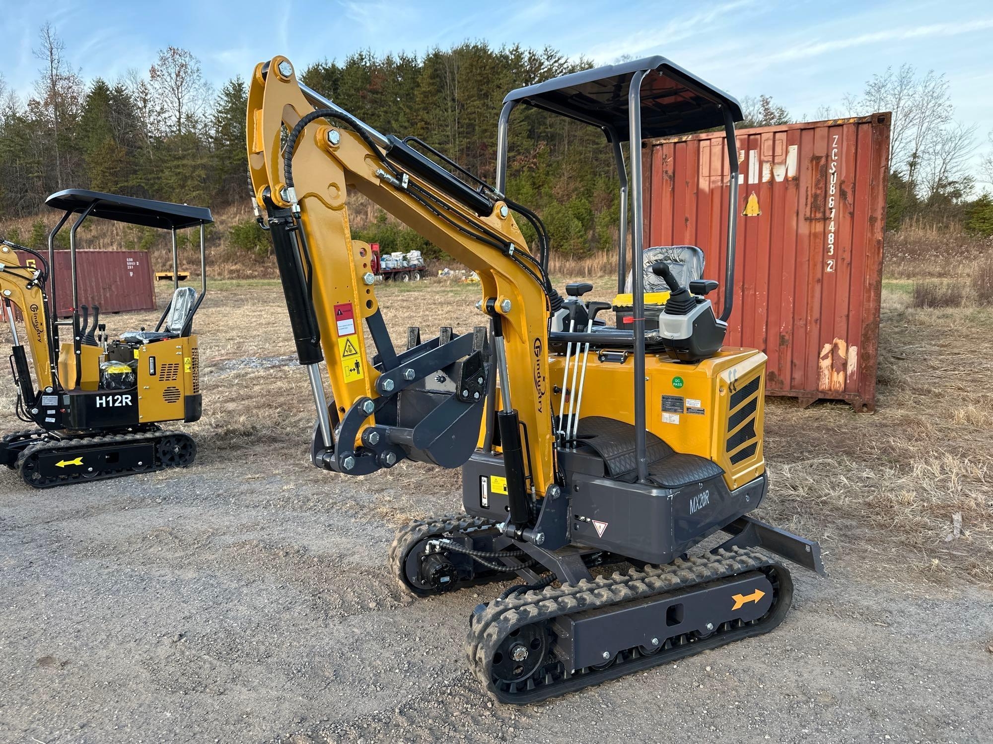 New/Unused CFG Industrial MX20R Mini Excavator (A57453)